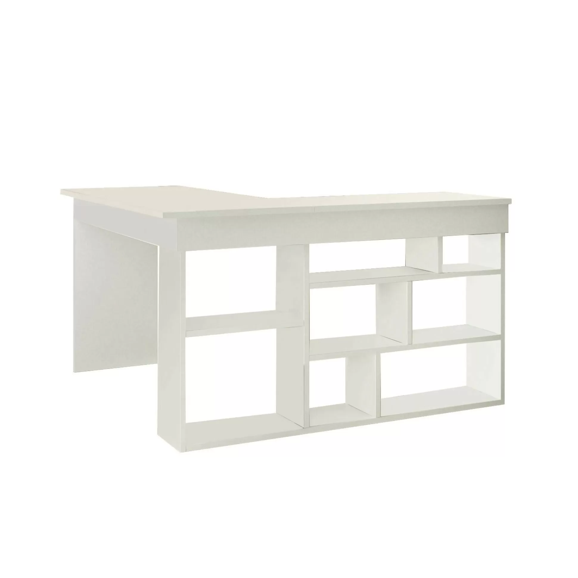 Dmora Scrivanie<Scrivania Altin, 129x120h72 cm,