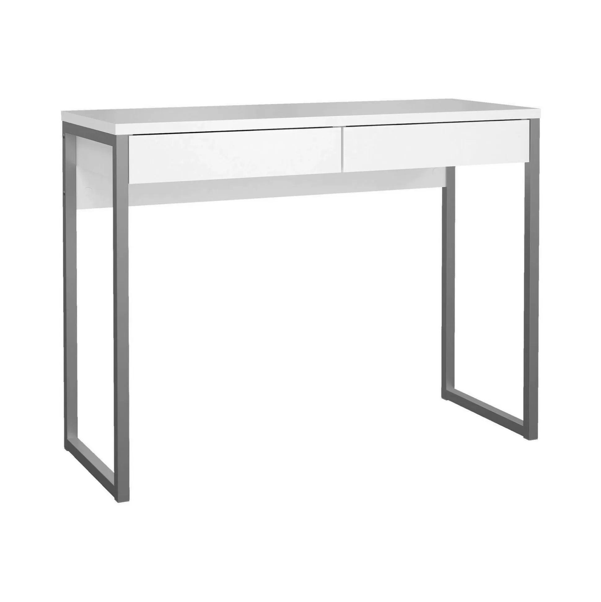 Dmora Scrivanie<Scrivania Anavi, 101x40 h77 cm, Bianco