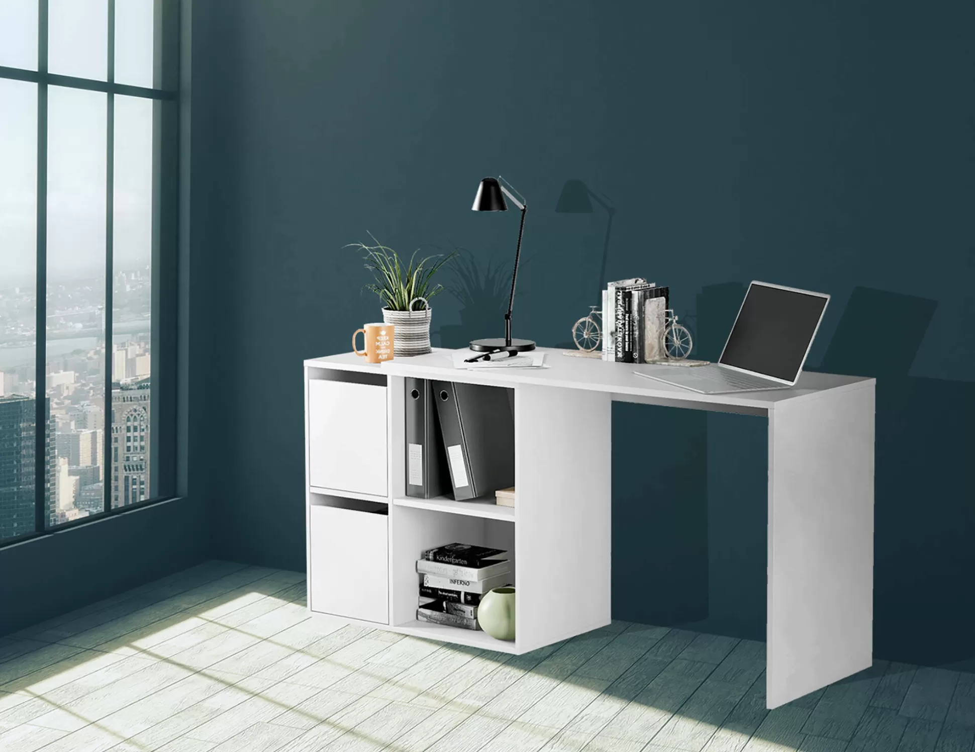 Dmora Scrivanie<Scrivania Ascona, 152x49h74 cm,