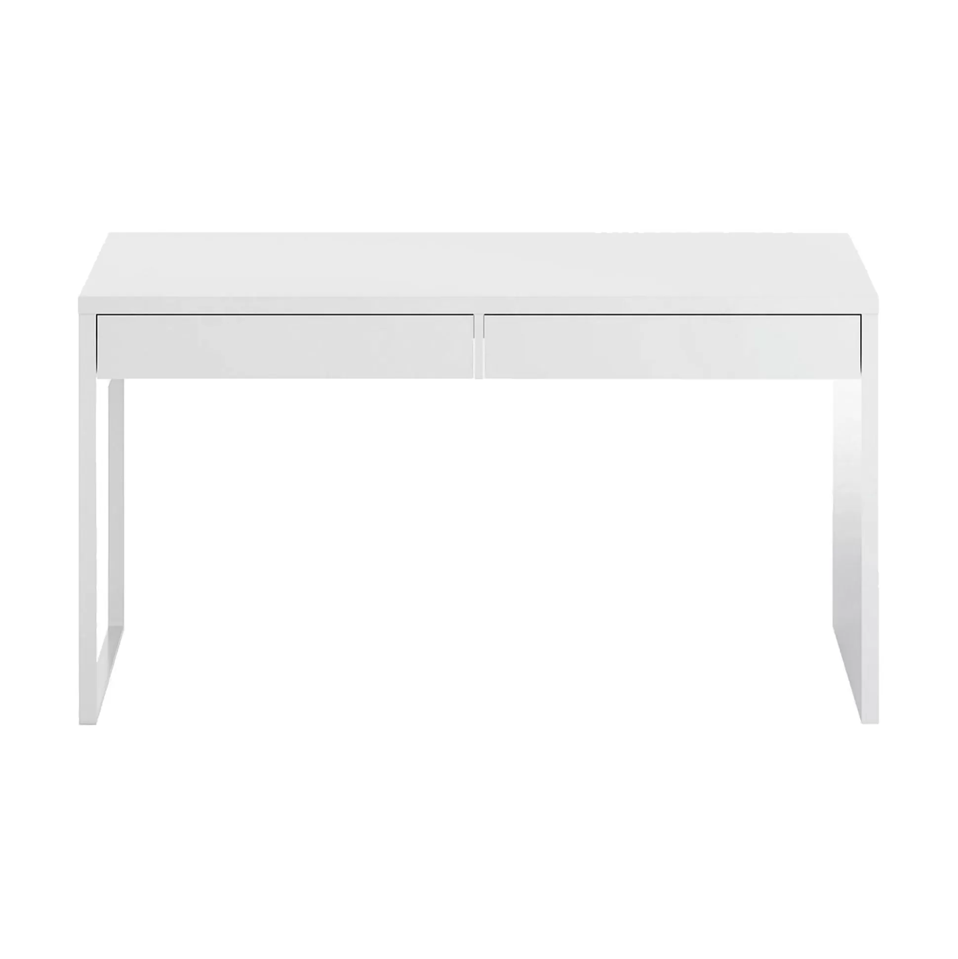 Dmora Scrivanie<Scrivania Cerere, 138x50h75 cm, Bianco
