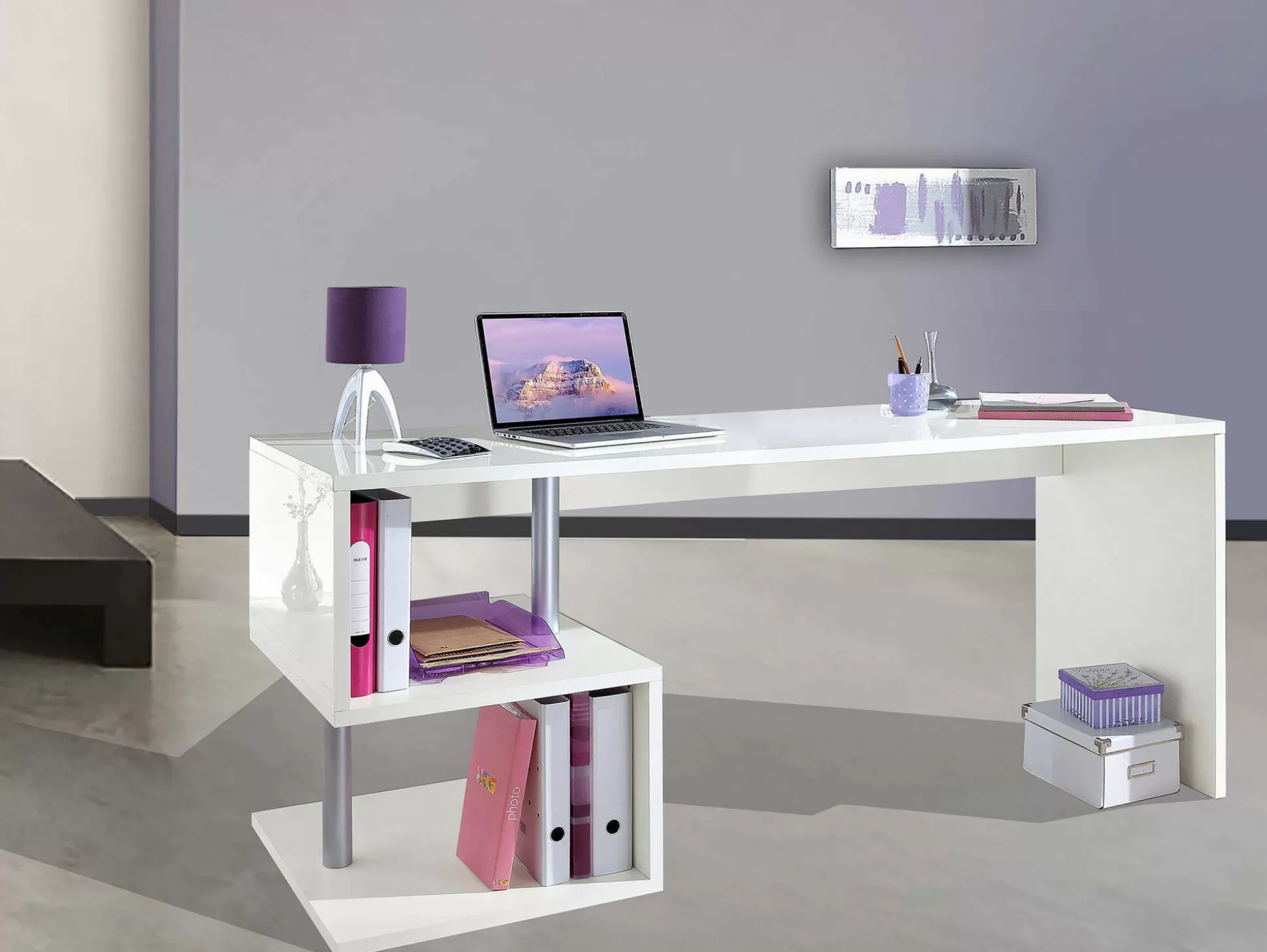 Dmora Scrivanie<Scrivania Dmarusi, cm 180x60h78,