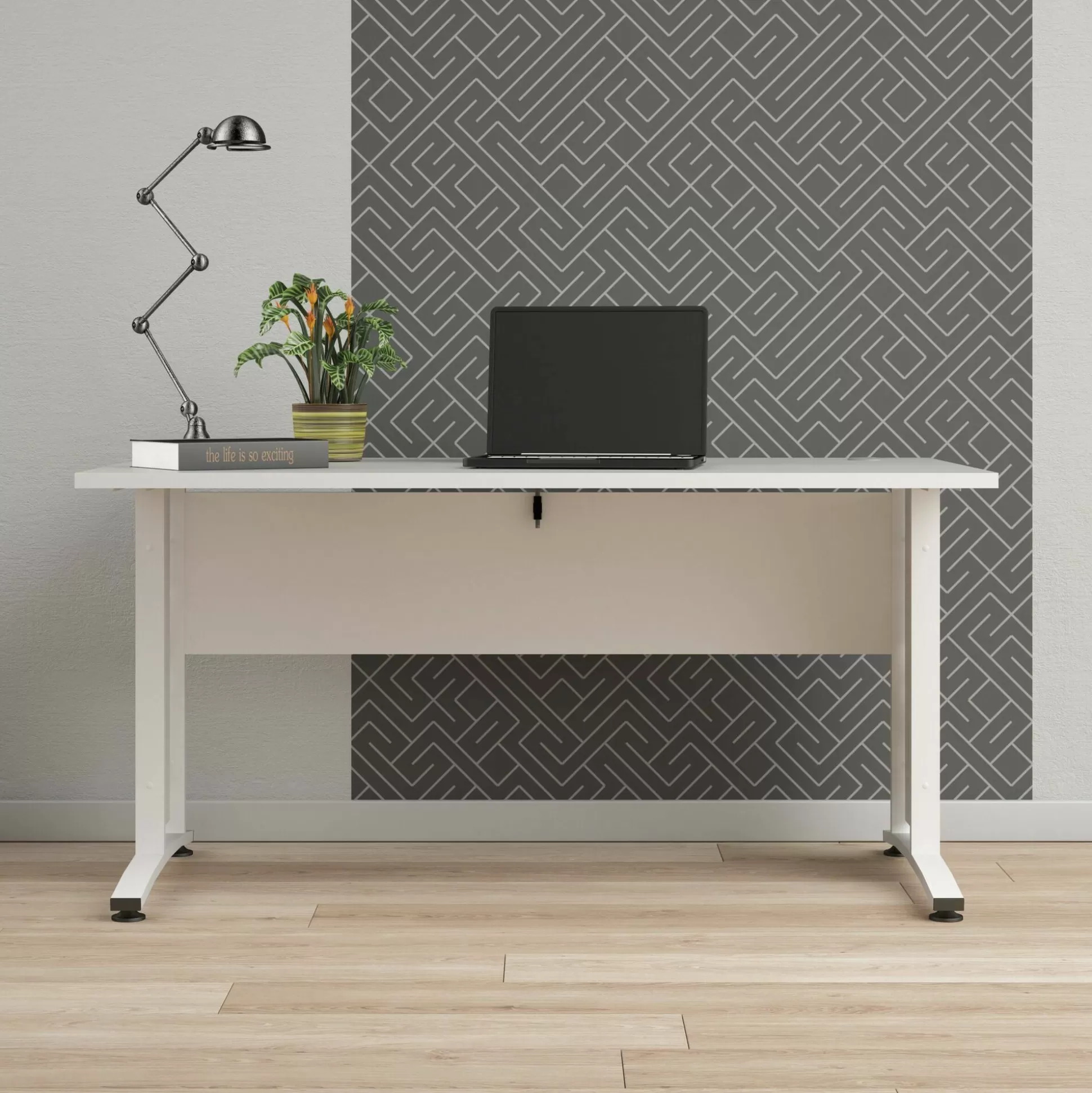 Dmora Scrivanie<Scrivania Dtai, 150x80 h75 cm,