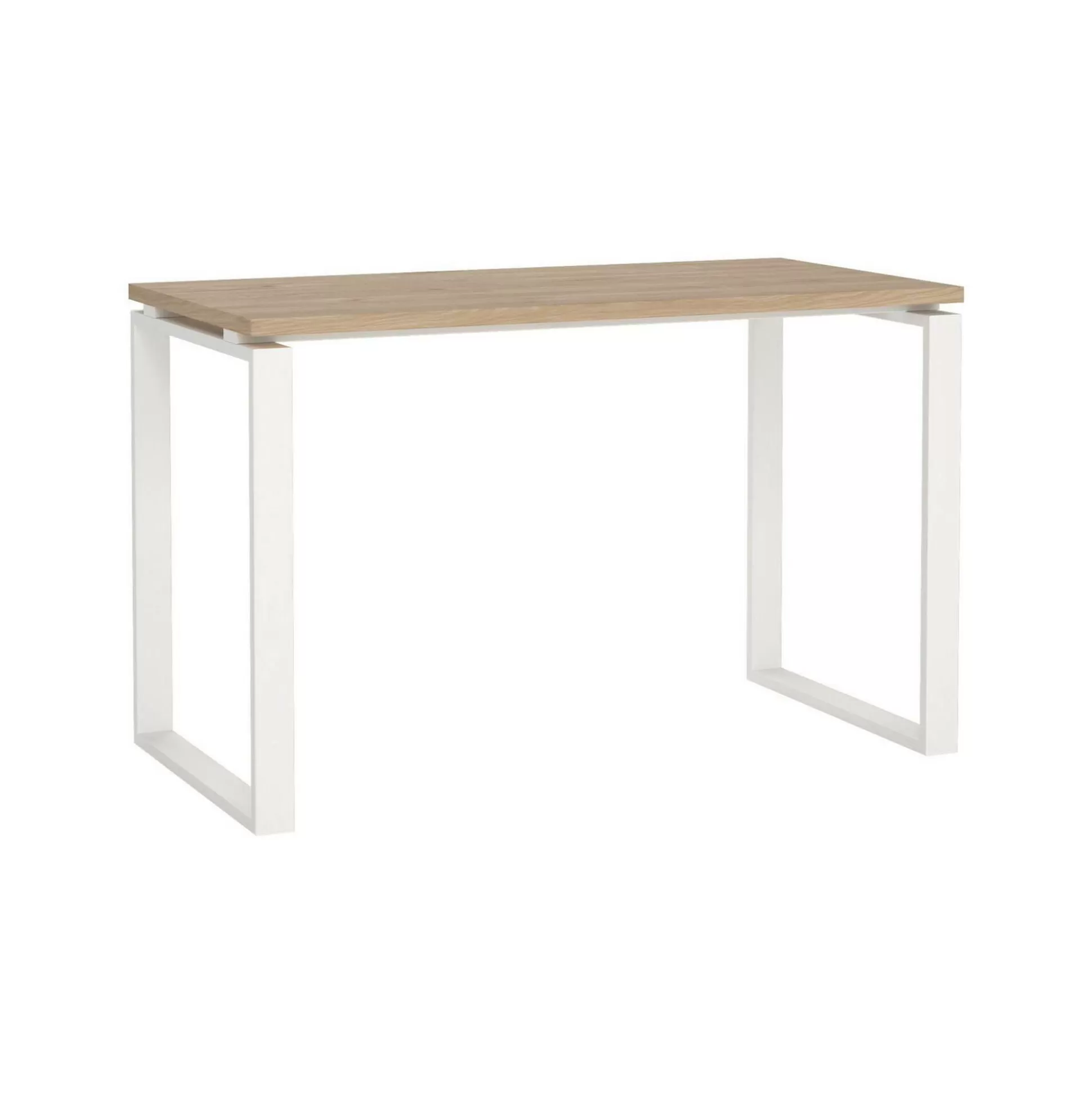 Dmora Scrivanie<Scrivania Dturch, 60x120 h76 cm, Rovere e Bianco