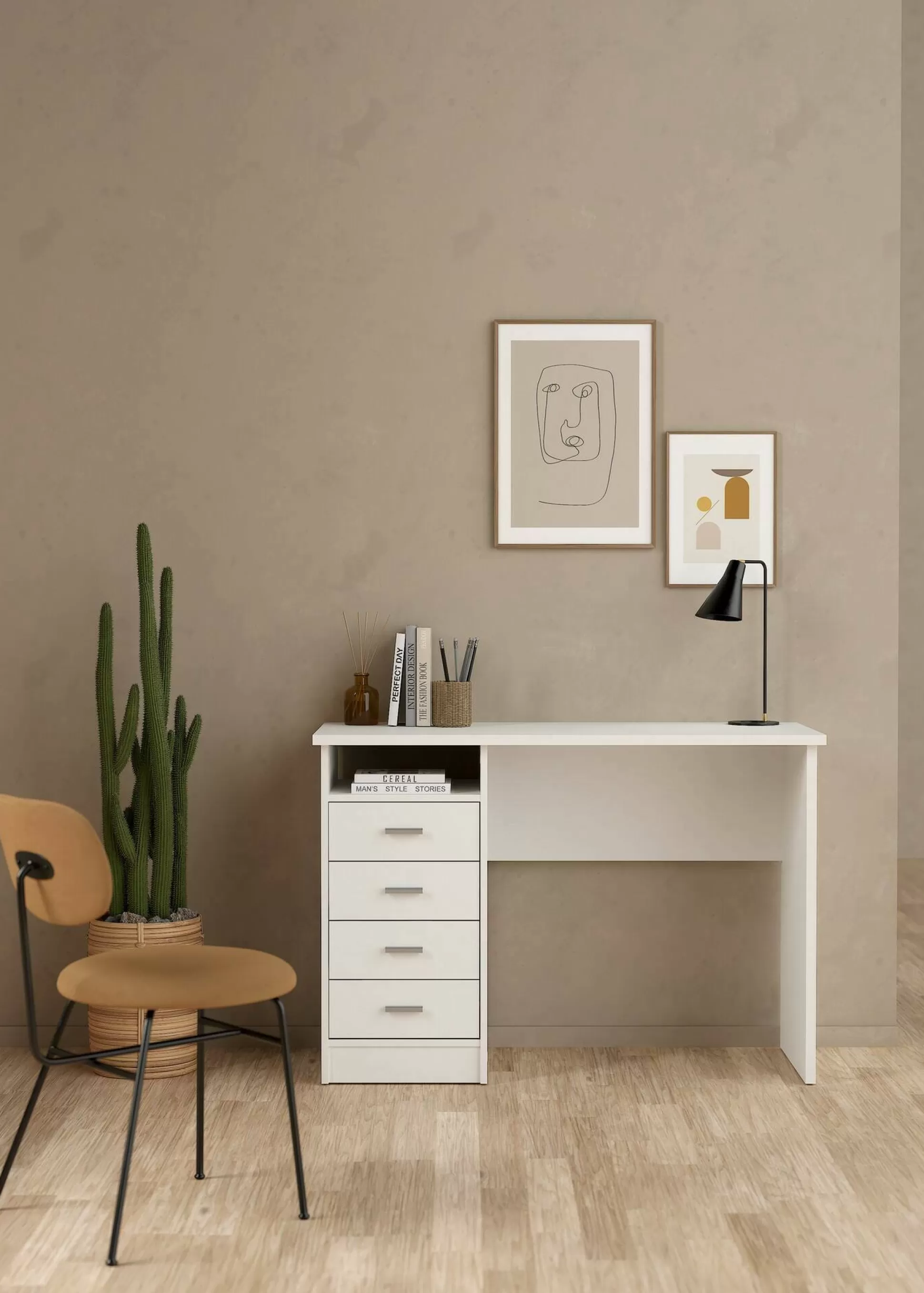 Dmora Scrivanie<Scrivania Dugolin, 110x45 h76 cm,