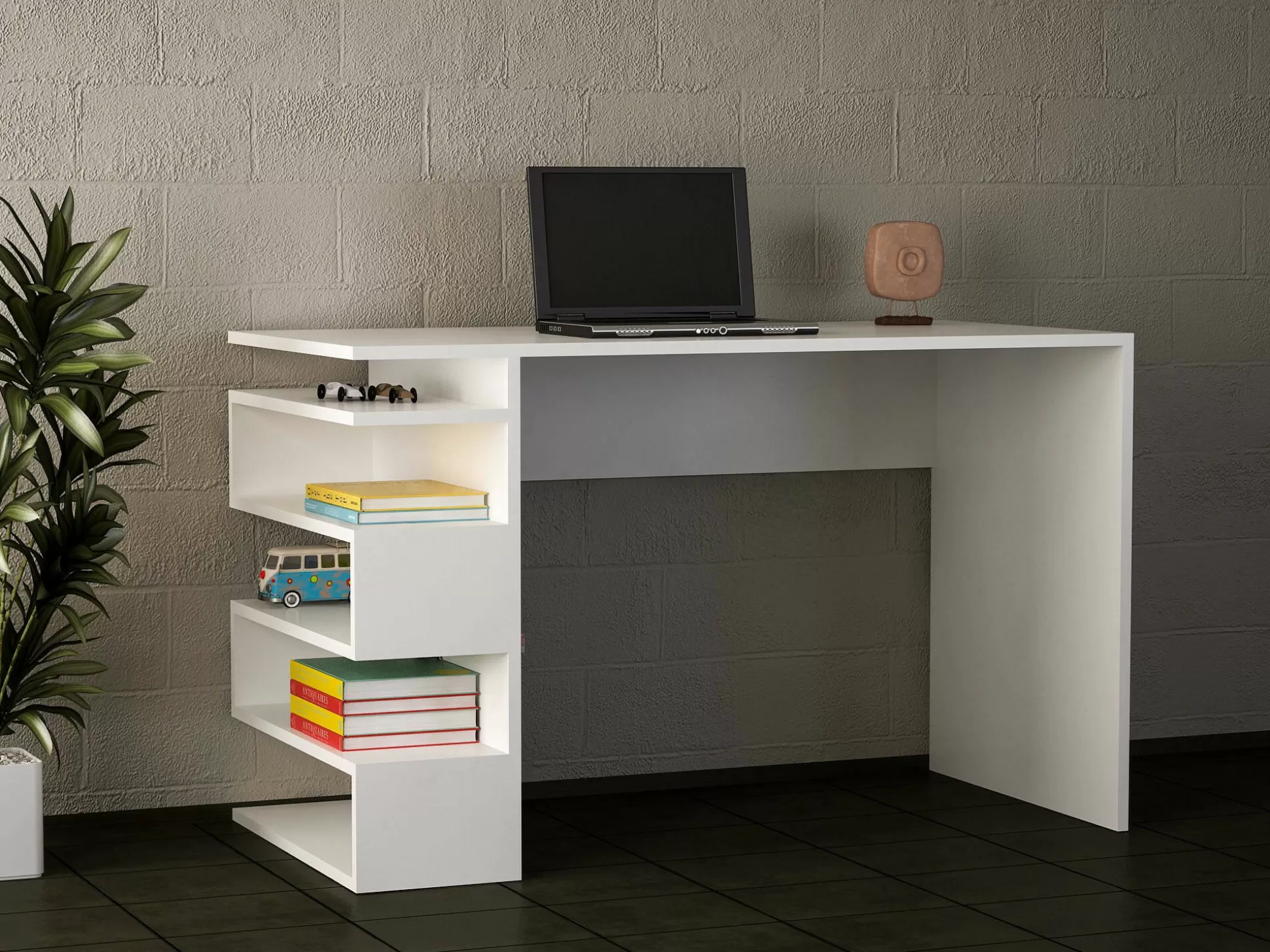 Dmora Scrivanie<Scrivania Kate, 120x60 h75 cm,