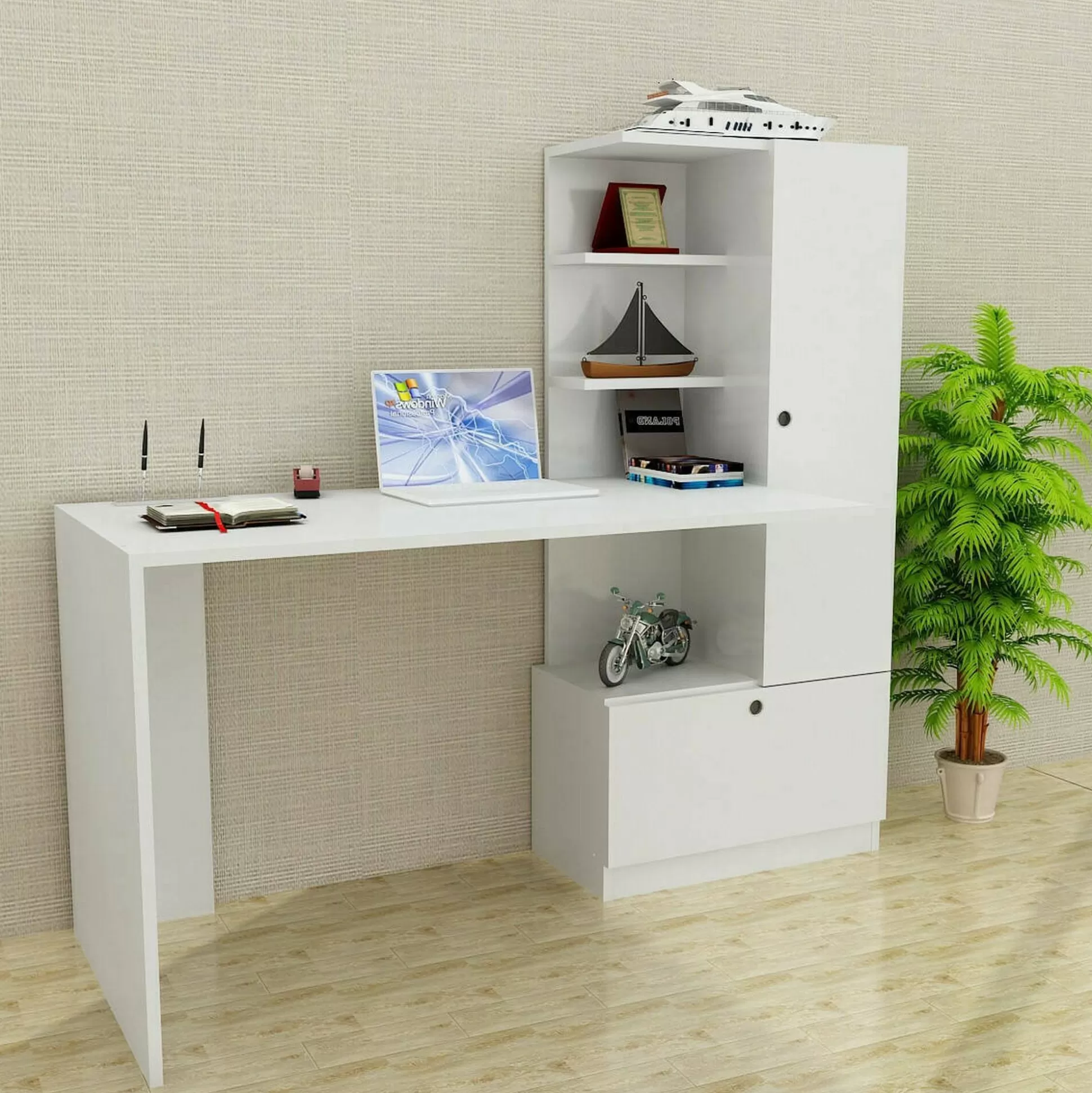 Dmora Scrivanie<Scrivania Kimberly, 120x62h74 cm,