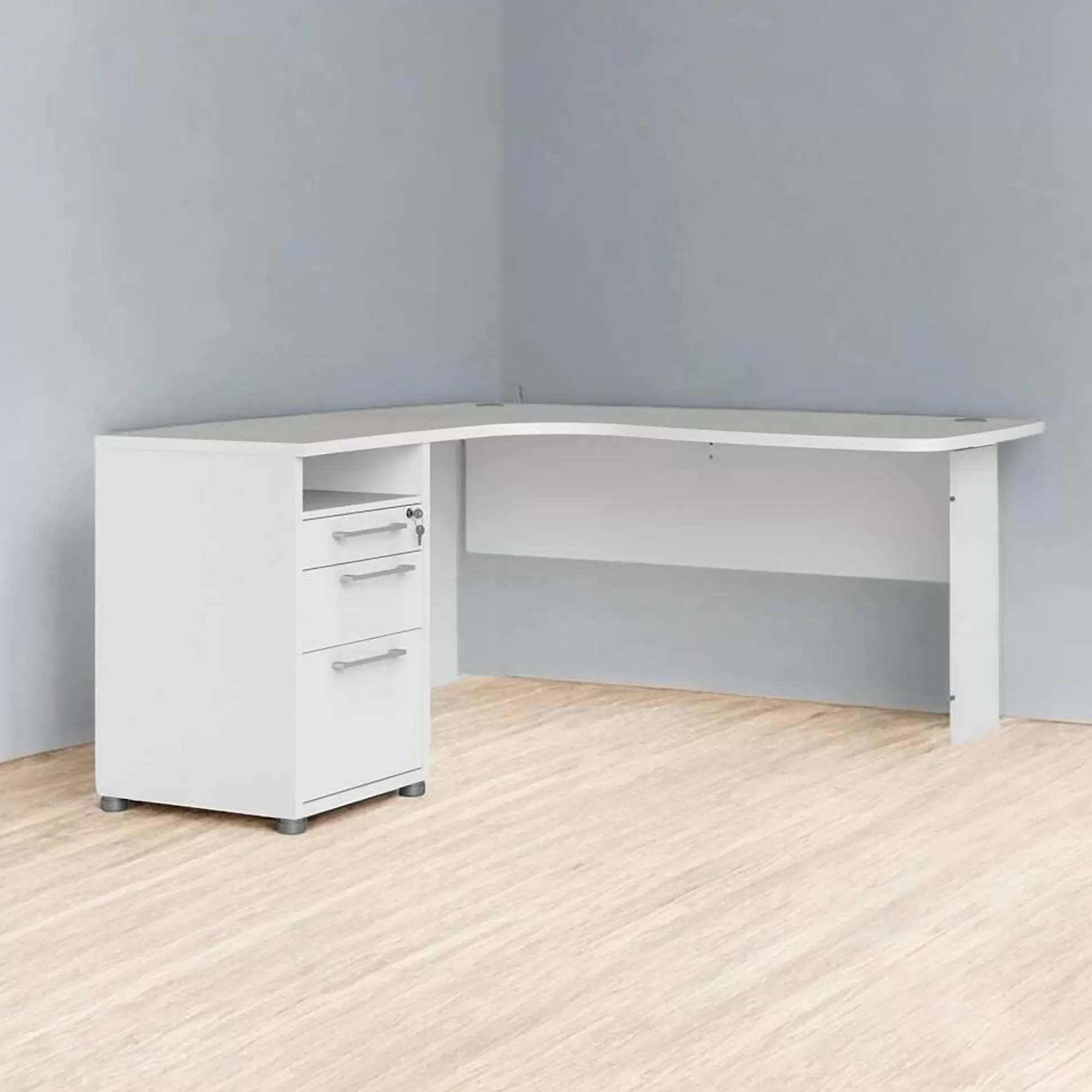 Dmora Scrivanie<Scrivania Roslyn, 150x159 h75 cm,