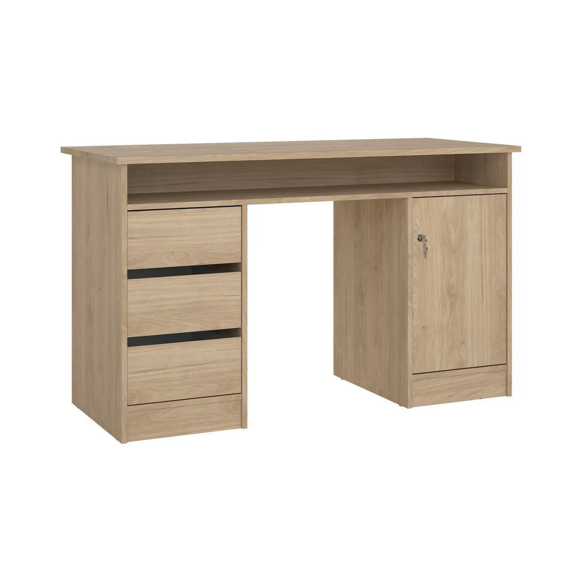 Dmora Scrivanie<Scrivania Shanshan, 55x126 h76 cm,