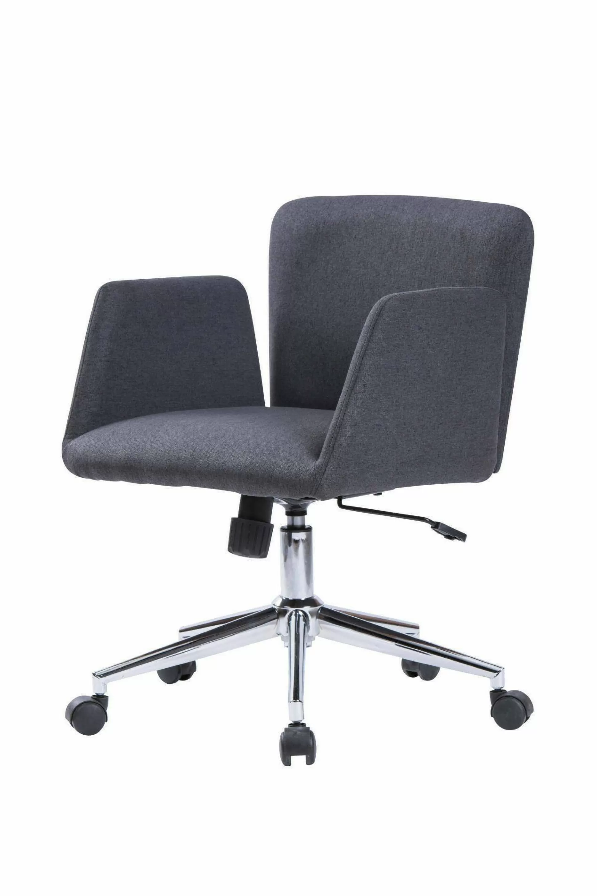 Dmora Sedie Con Ruote<Sedia con ruote Assoro, 54x55h65/84 cm,
