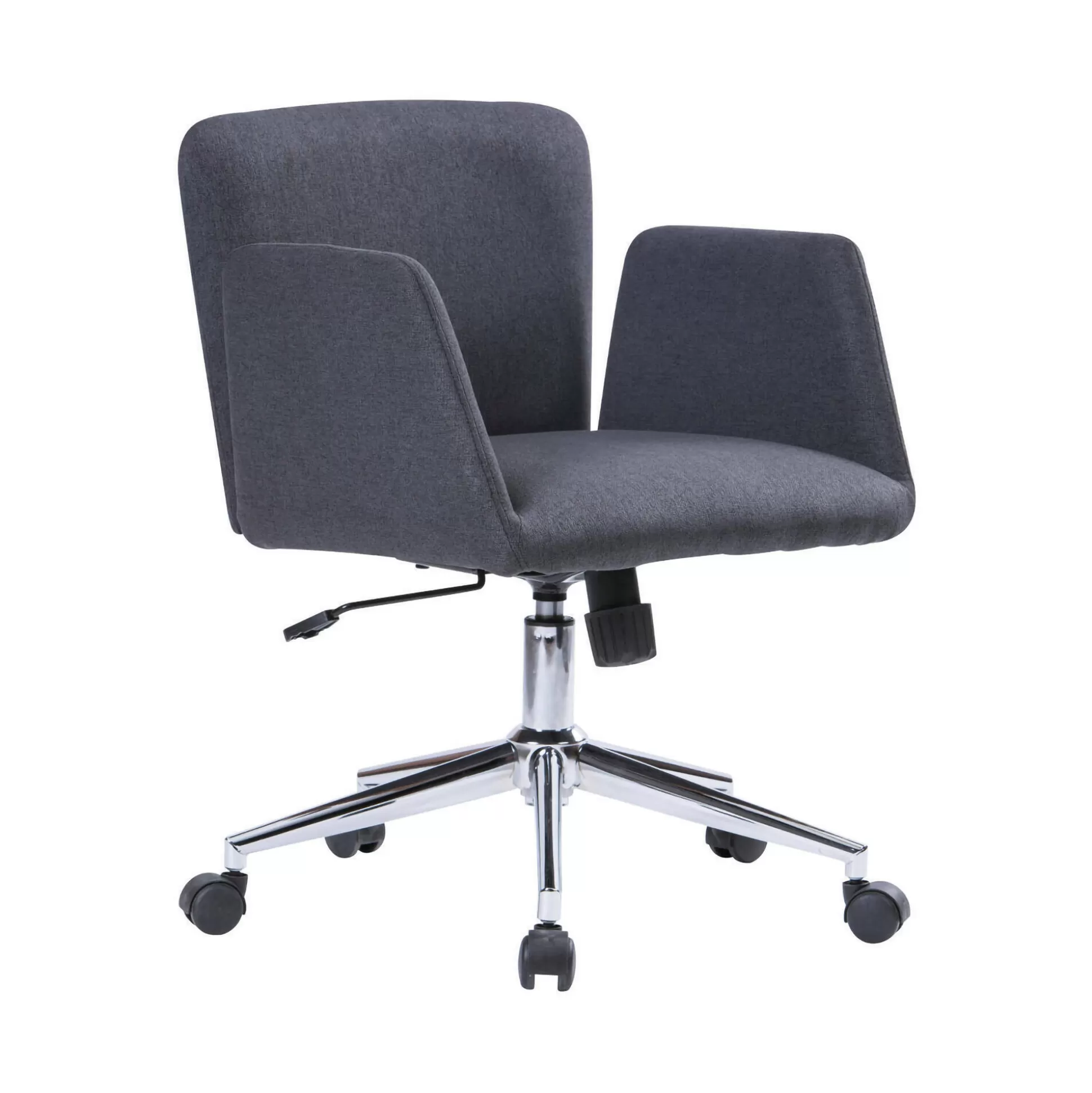 Dmora Sedie Con Ruote<Sedia con ruote Assoro, 54x55h65/84 cm,