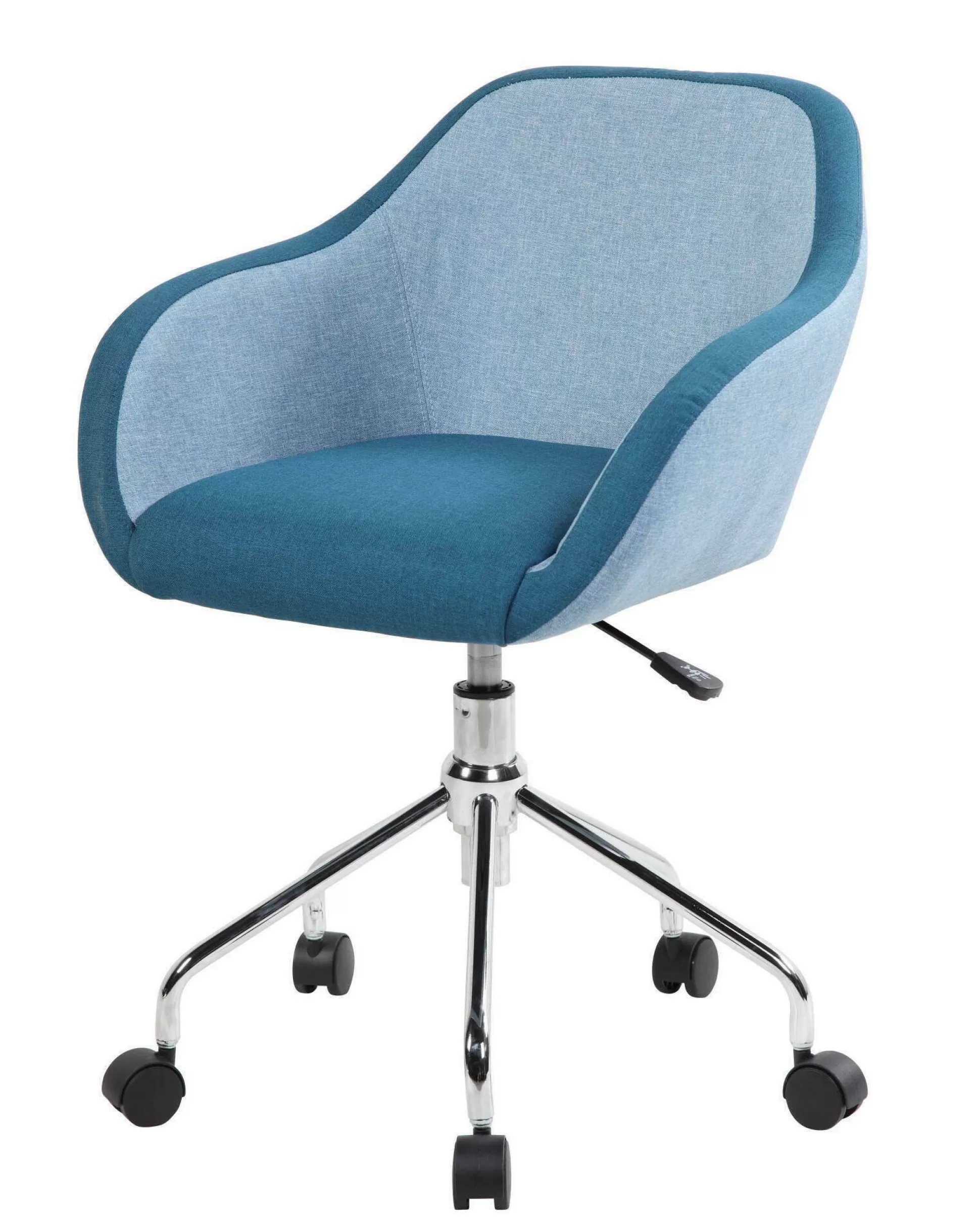 Dmora Sedie Con Ruote<Sedia con ruote Bardello, 56x58h77/84 cm,