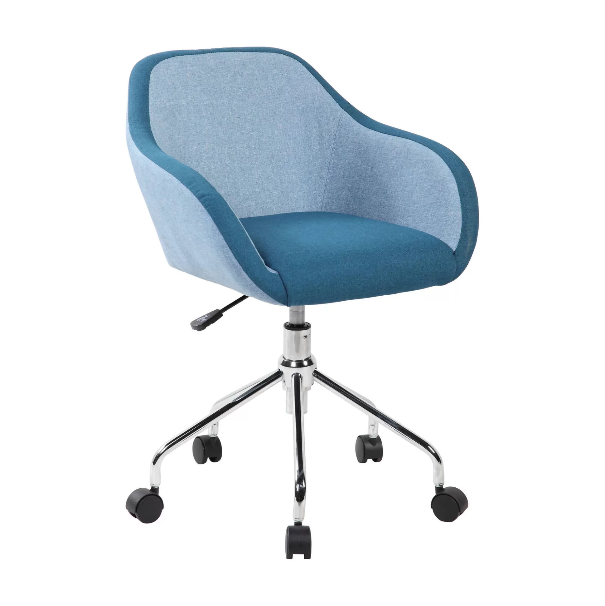 Dmora Sedie Con Ruote<Sedia con ruote Bardello, 56x58h77/84 cm,