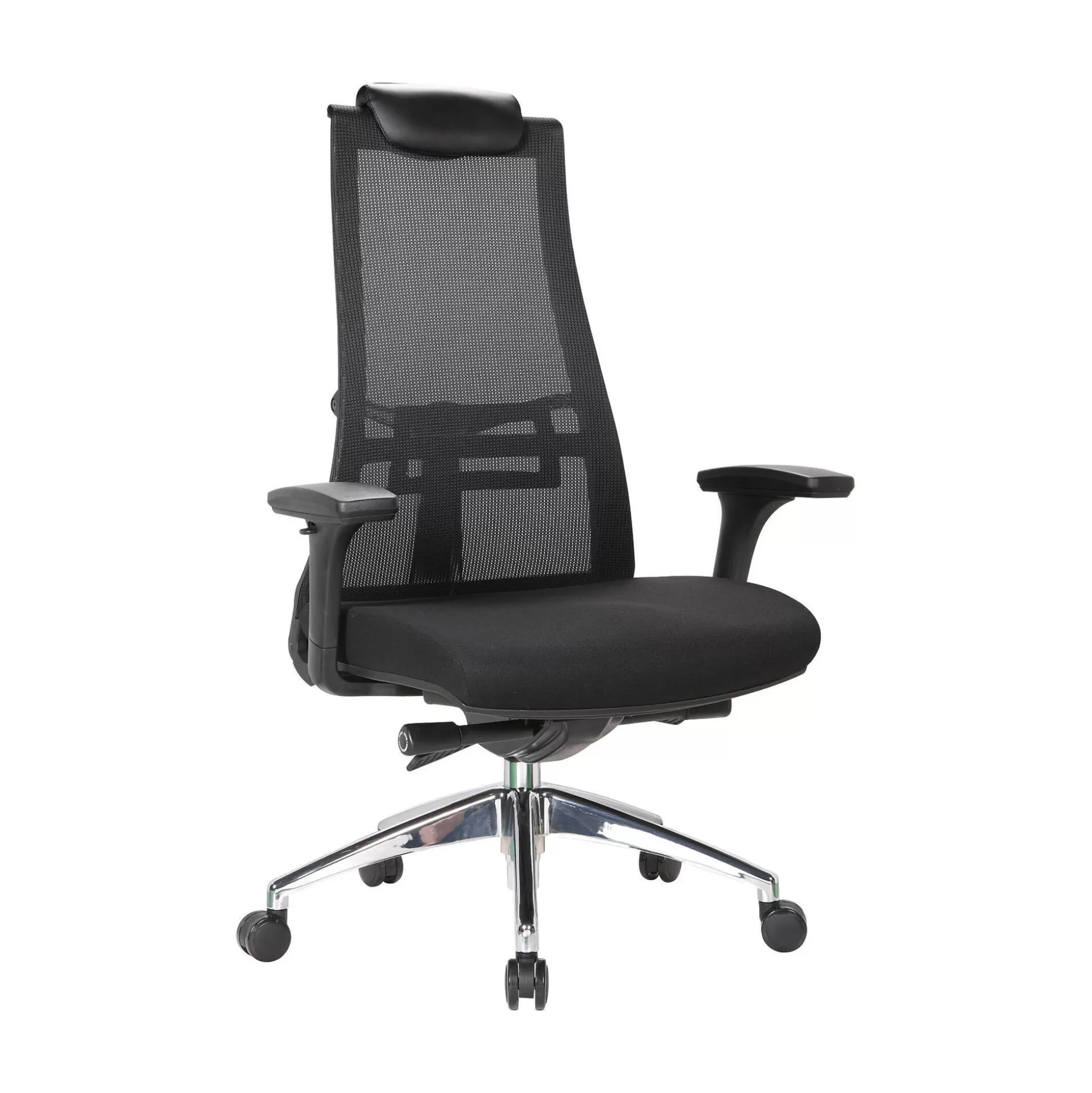 Dmora Sedie Con Ruote<Sedia con ruote Bascape, 71x69h110/118 cm,