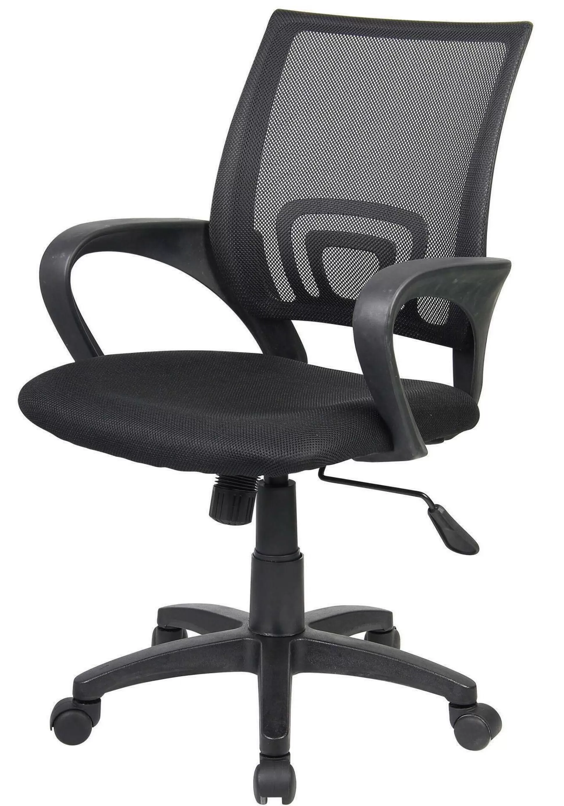 Dmora Sedie Con Ruote<Sedia con ruote Reticolo, 59x54h90/100 cm,