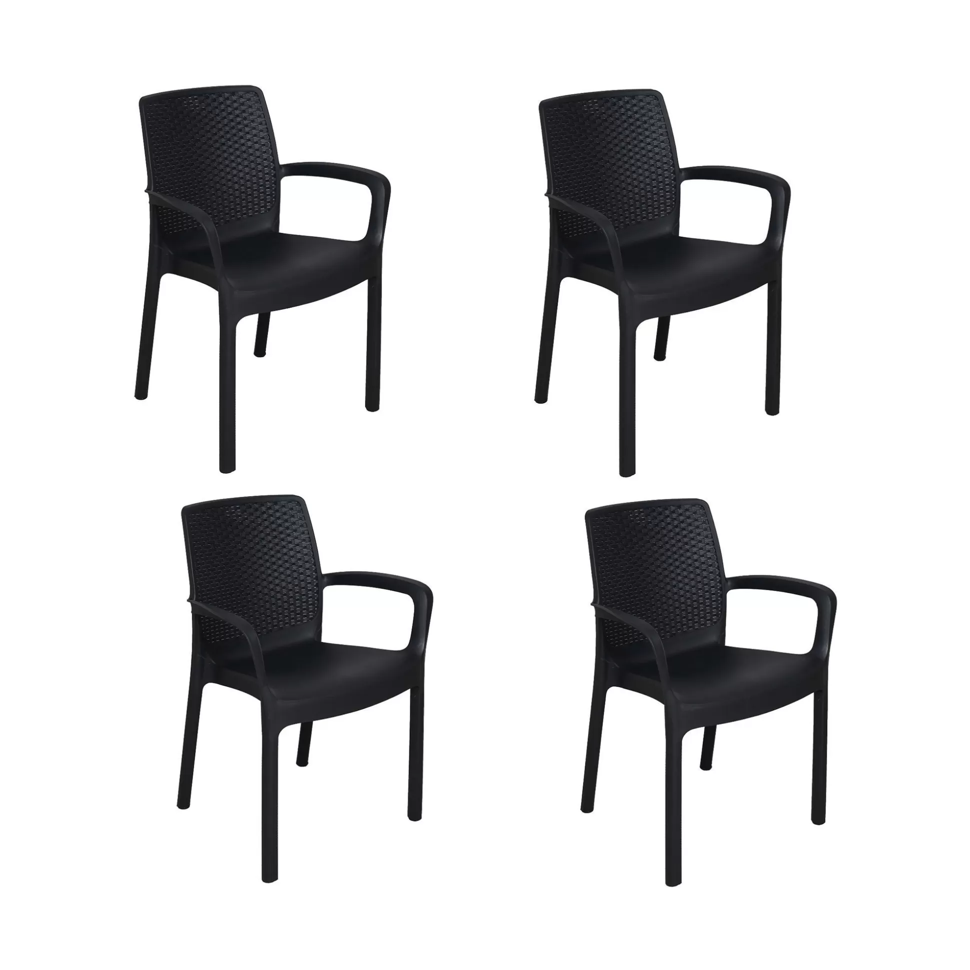Dmora Sedie Da Esterno<Sedia da esterno Anacleto, 54x60h82 cm,