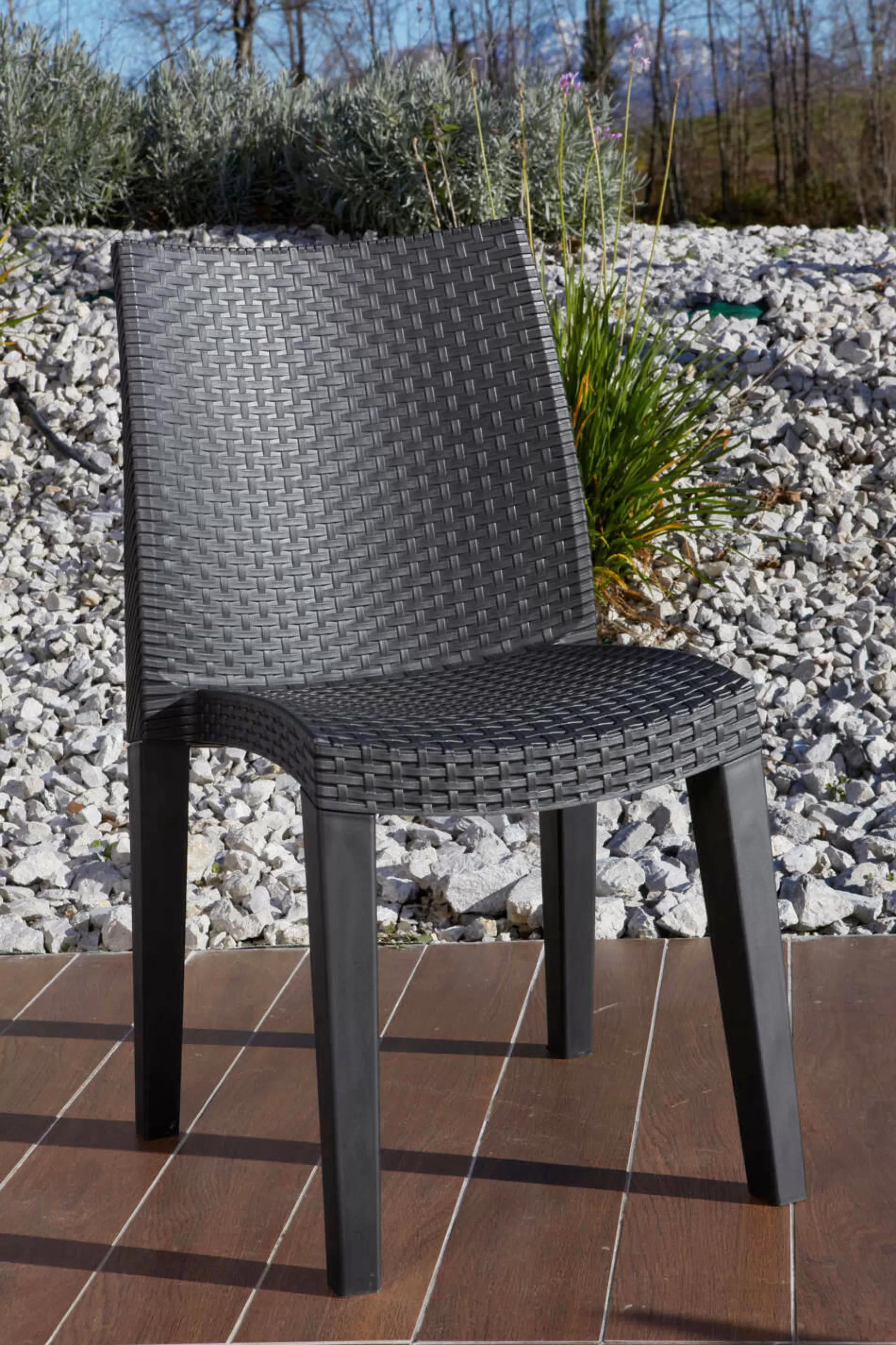 Dmora Sedie Da Esterno<Sedia da esterno Ant, 48x55h86 cm,