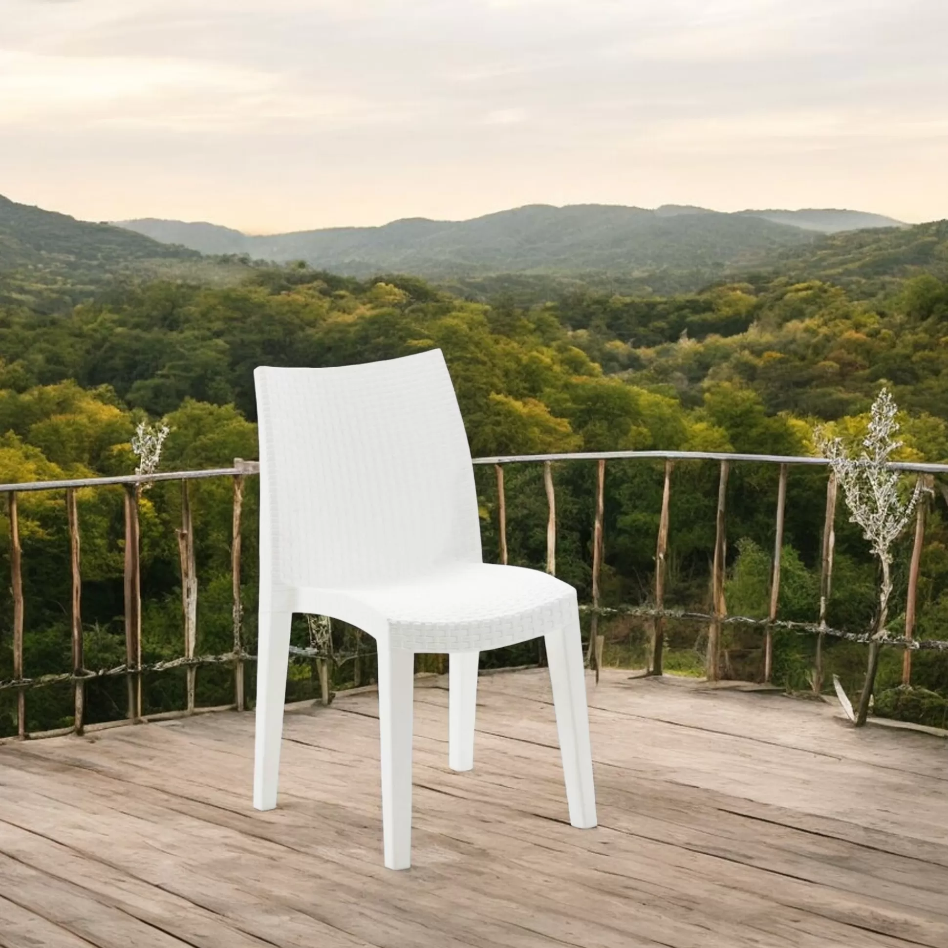 Dmora Sedie Da Esterno<Sedia da esterno Ant, 48x55h86 cm,