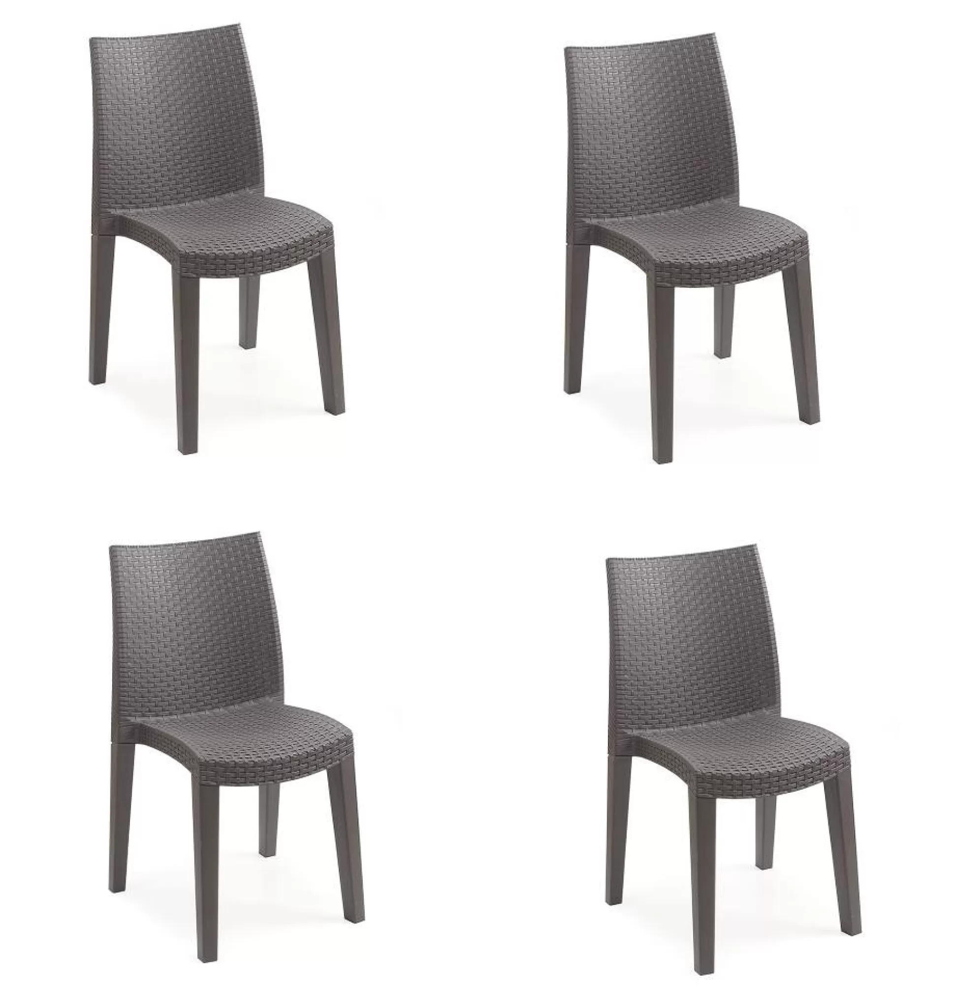 Dmora Sedie Da Esterno<Sedia da esterno Ares, 55x48h86 cm,