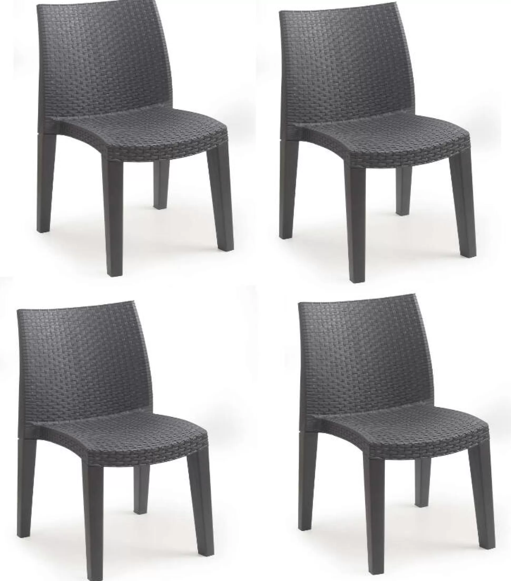 Dmora Sedie Da Esterno<Sedia da esterno Dmaldin, 55x48h86 cm,