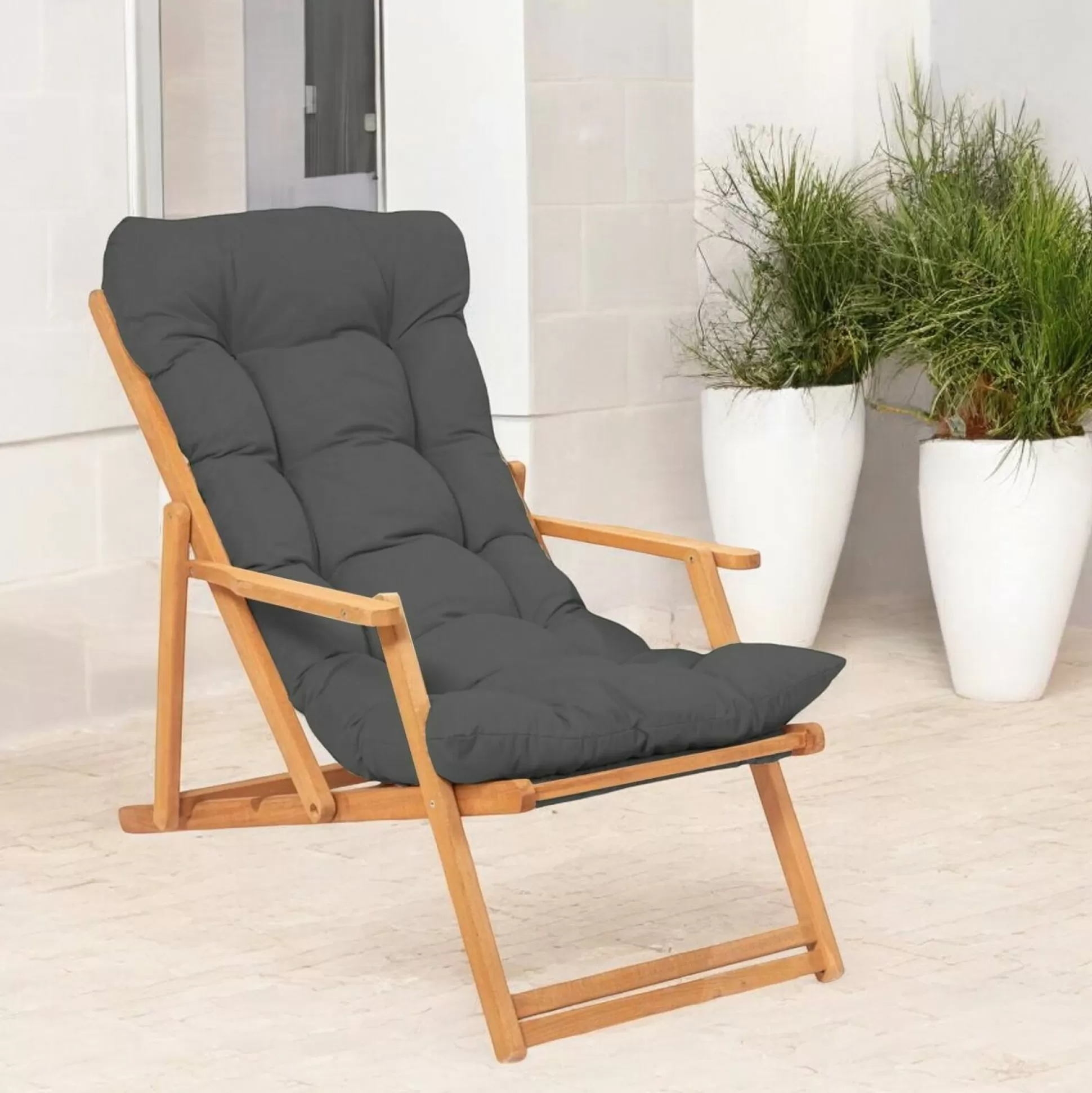 Dmora Sedie Da Esterno<Sedia da esterno Dpicarell, 66x48 h110 cm,