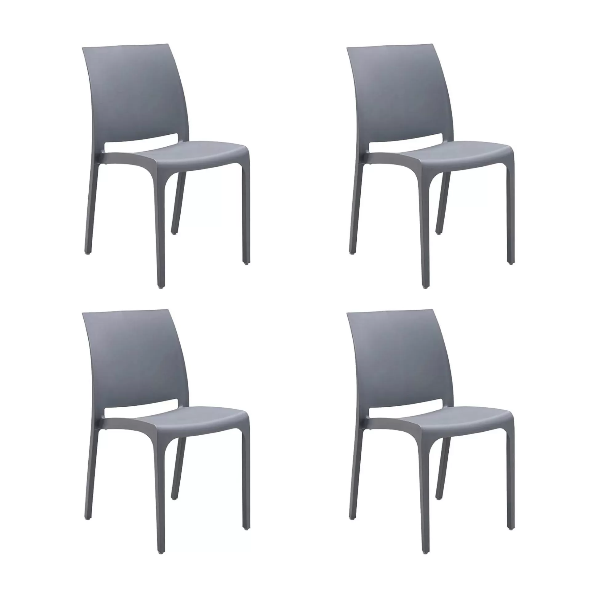 Dmora Sedie Da Esterno<Sedia da esterno Tambora, 54x46 h80 cm,