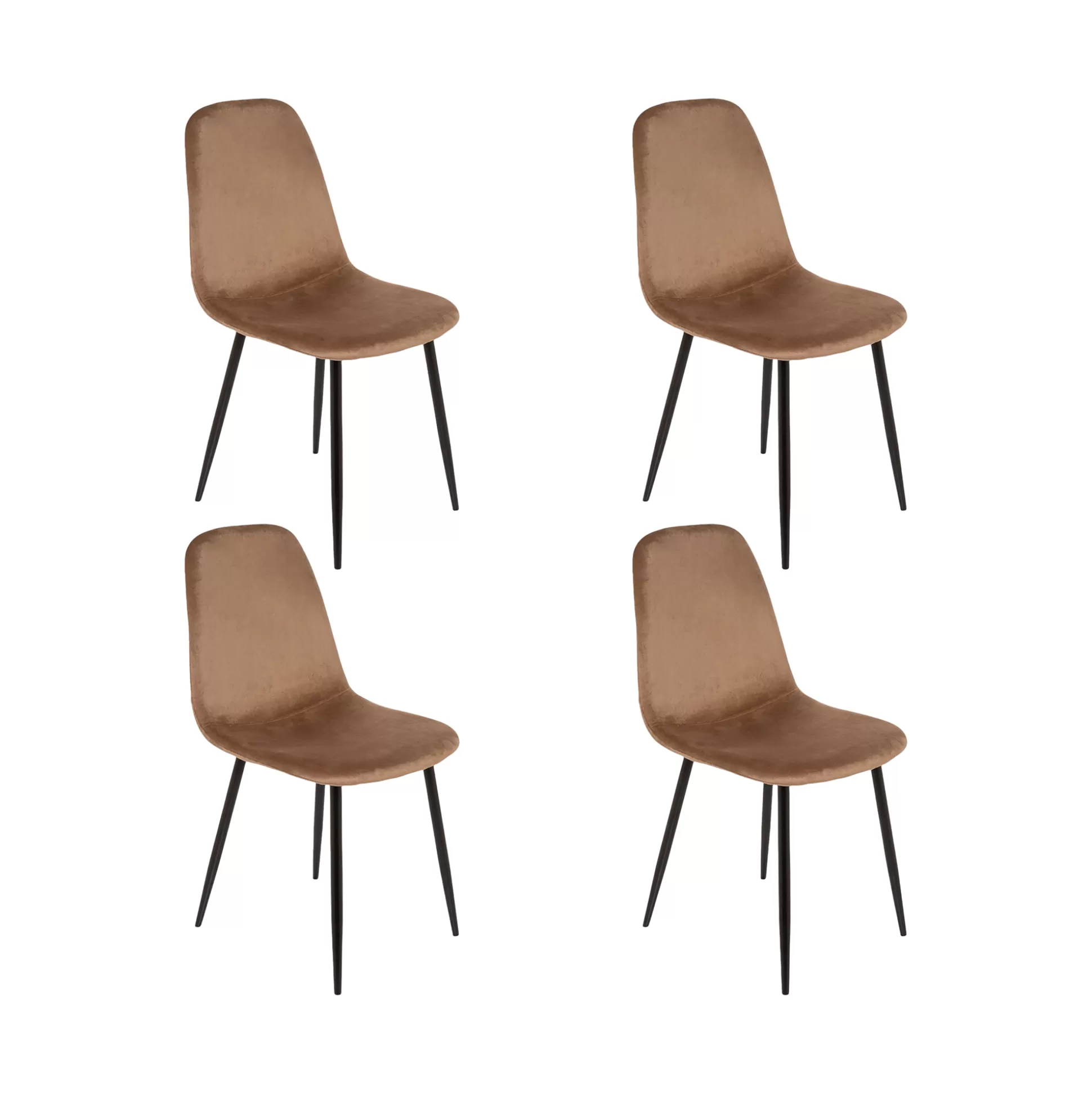 Dmora Sedie<Set di 4 sedie Arter, 45x56h87 cm,