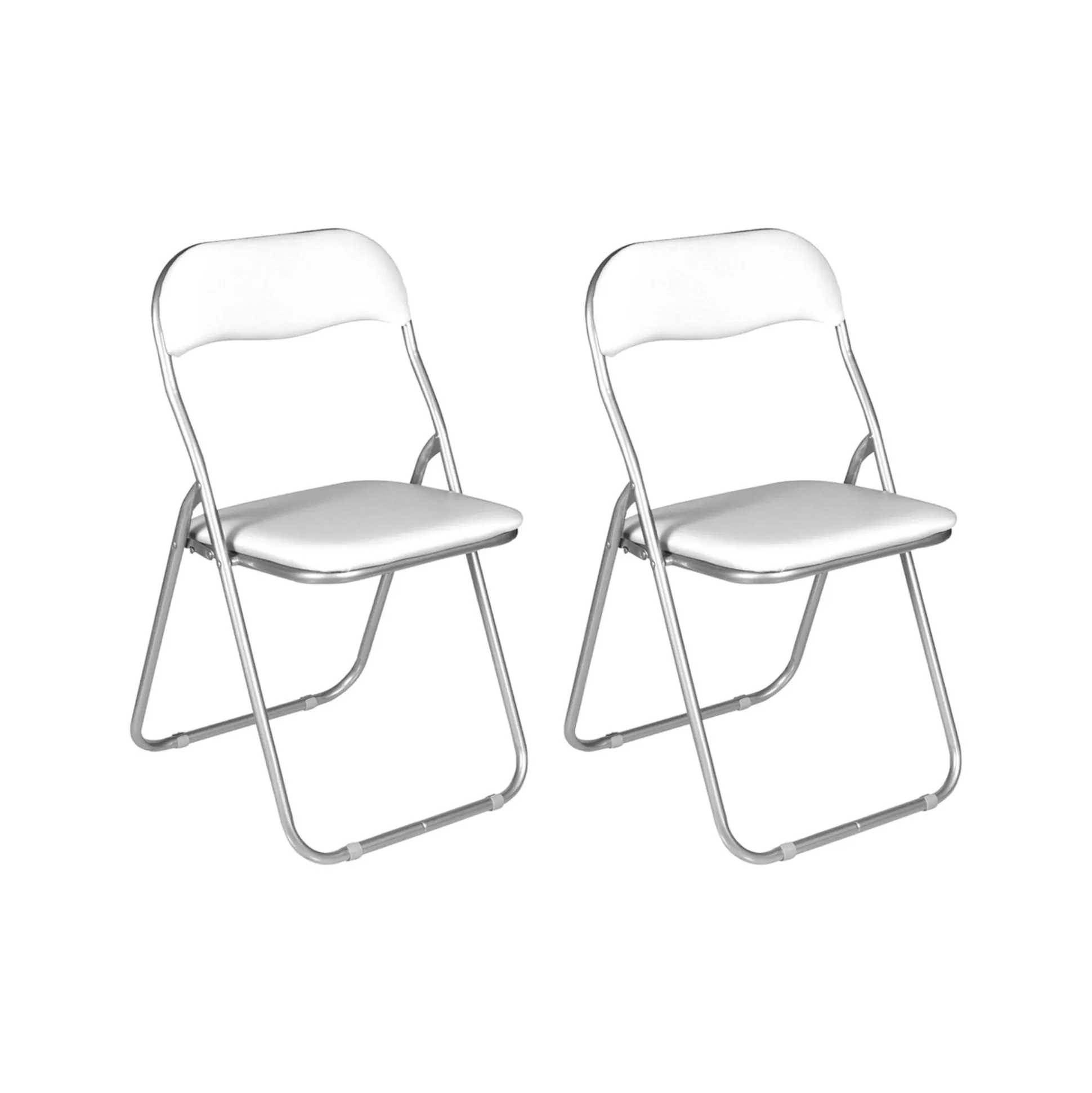Dmora Sedie Pieghevoli<Set di 2 sedie pieghevoli Antenore, 43x47h80 cm,