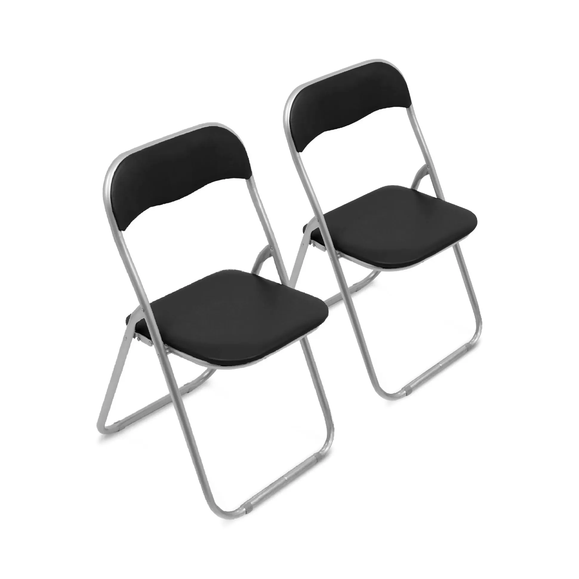 Dmora Sedie Pieghevoli<Set di 2 sedie pieghevoli Antenore, 43x47h80 cm,
