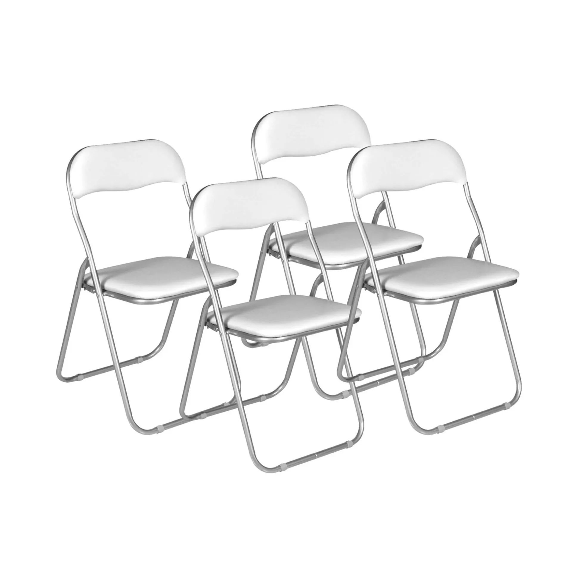 Dmora Sedie Pieghevoli<Set di 4 sedie pieghevoli Dgraf, 43x47h80 cm,