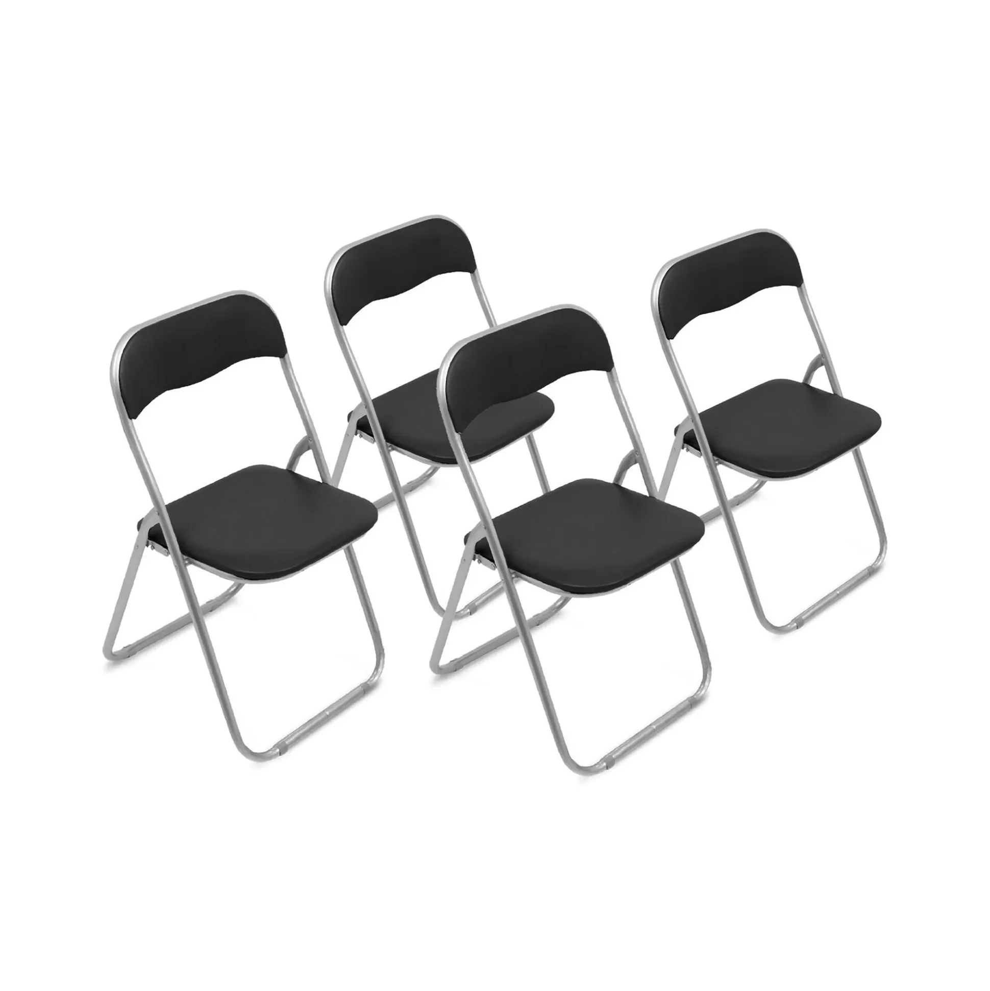 Dmora Sedie Pieghevoli<Set di 4 sedie pieghevoli Dgraf, 43x47h80 cm,