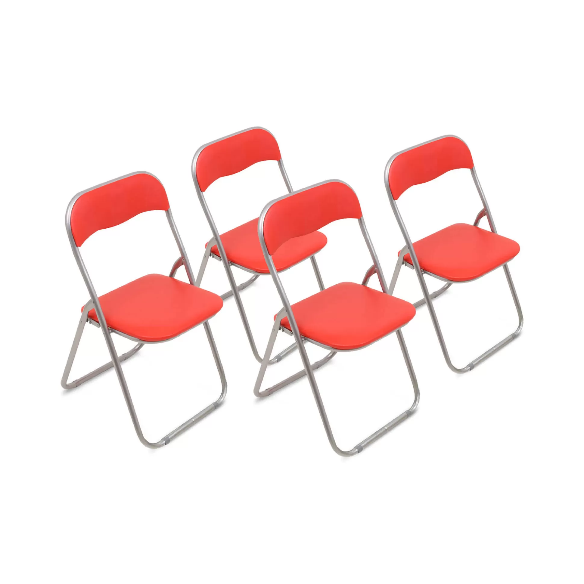 Dmora Sedie Pieghevoli<Set di 4 sedie pieghevoli Dgraf, 43x48h80 cm,