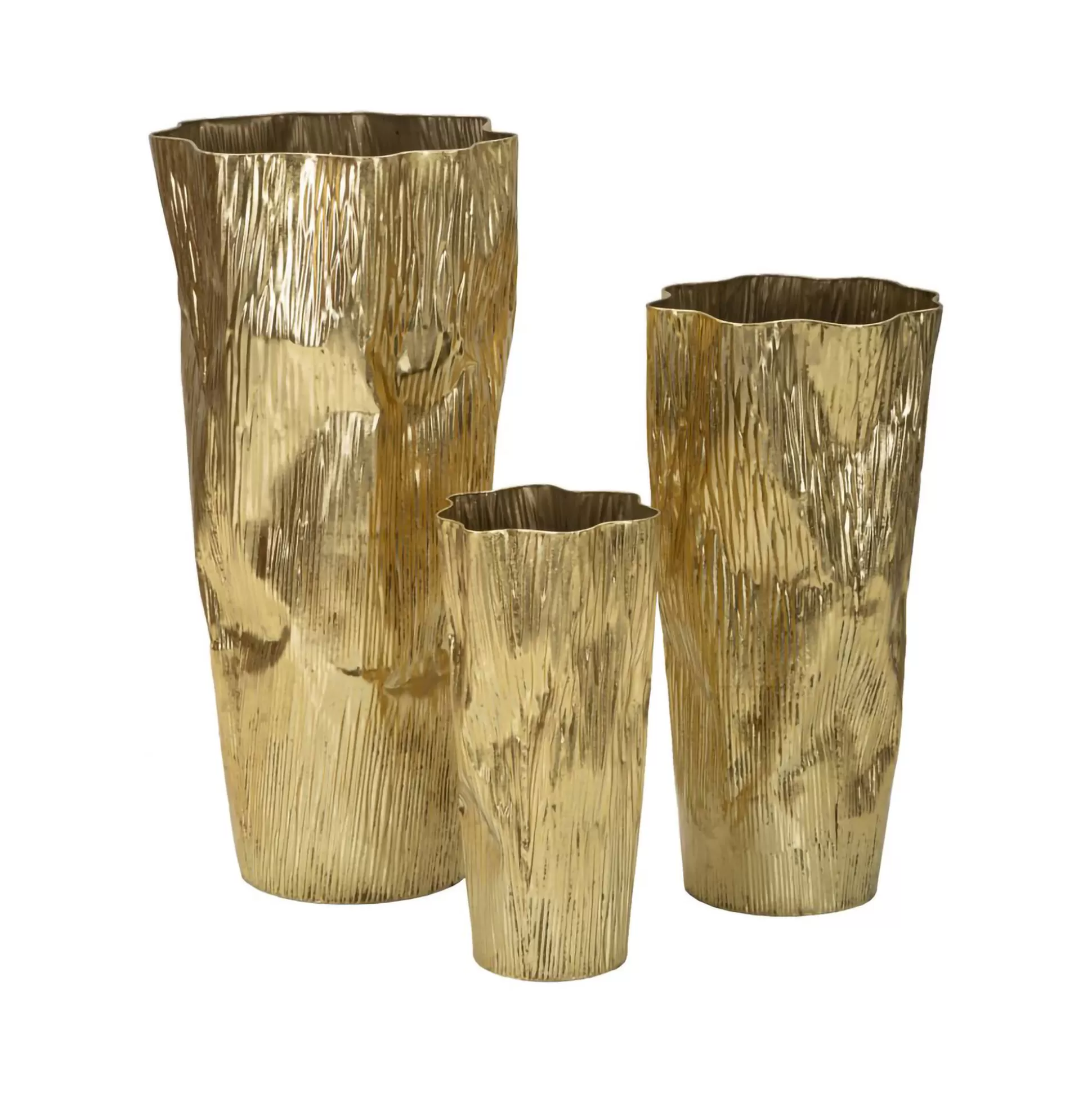 Dmora Oggettistica<Set di 3 vasi Frentano, 41x39 h83 cm,