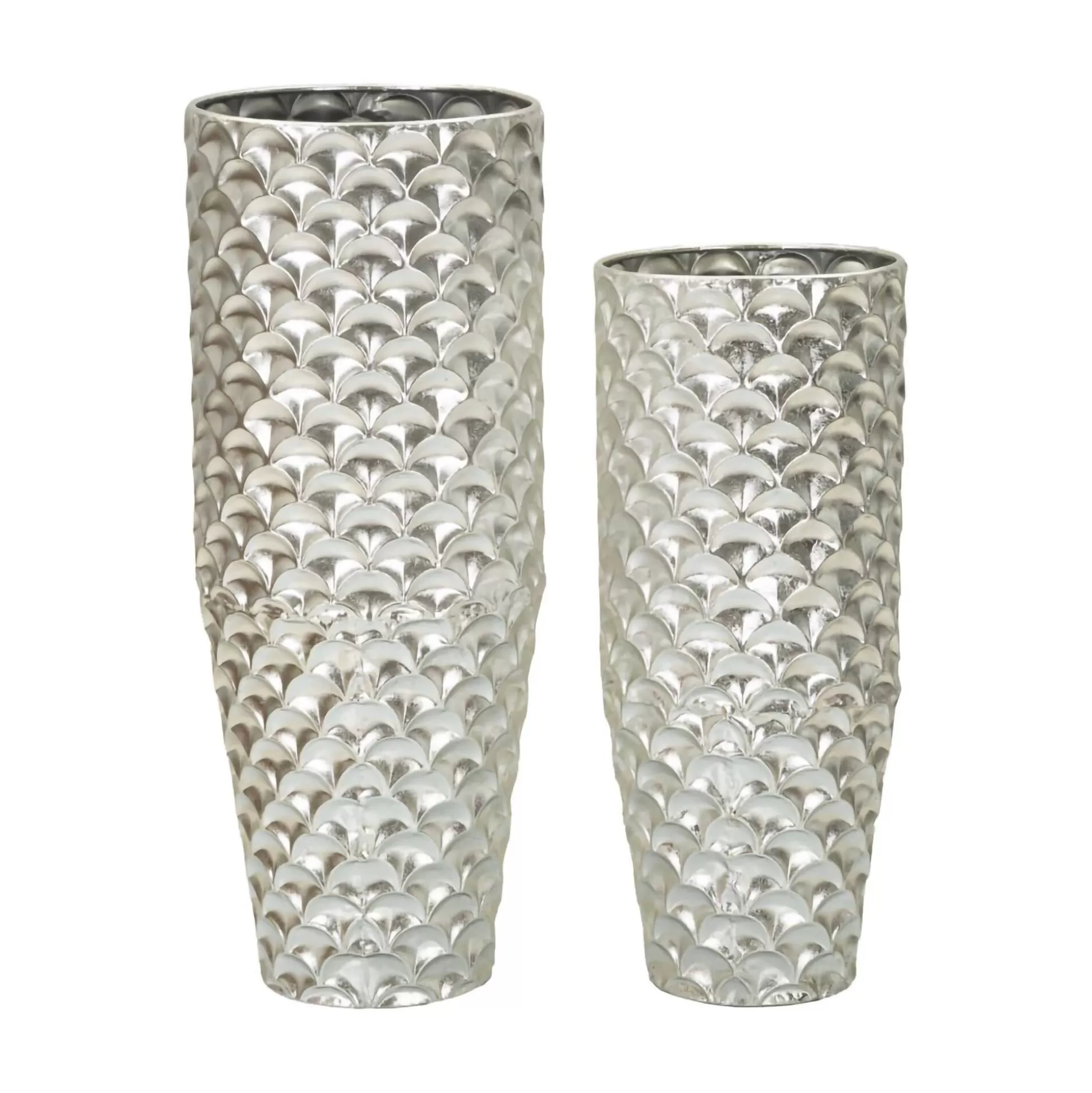 Dmora Oggettistica<Set di 2 vasi Premezzo, 37x37 h92 cm,