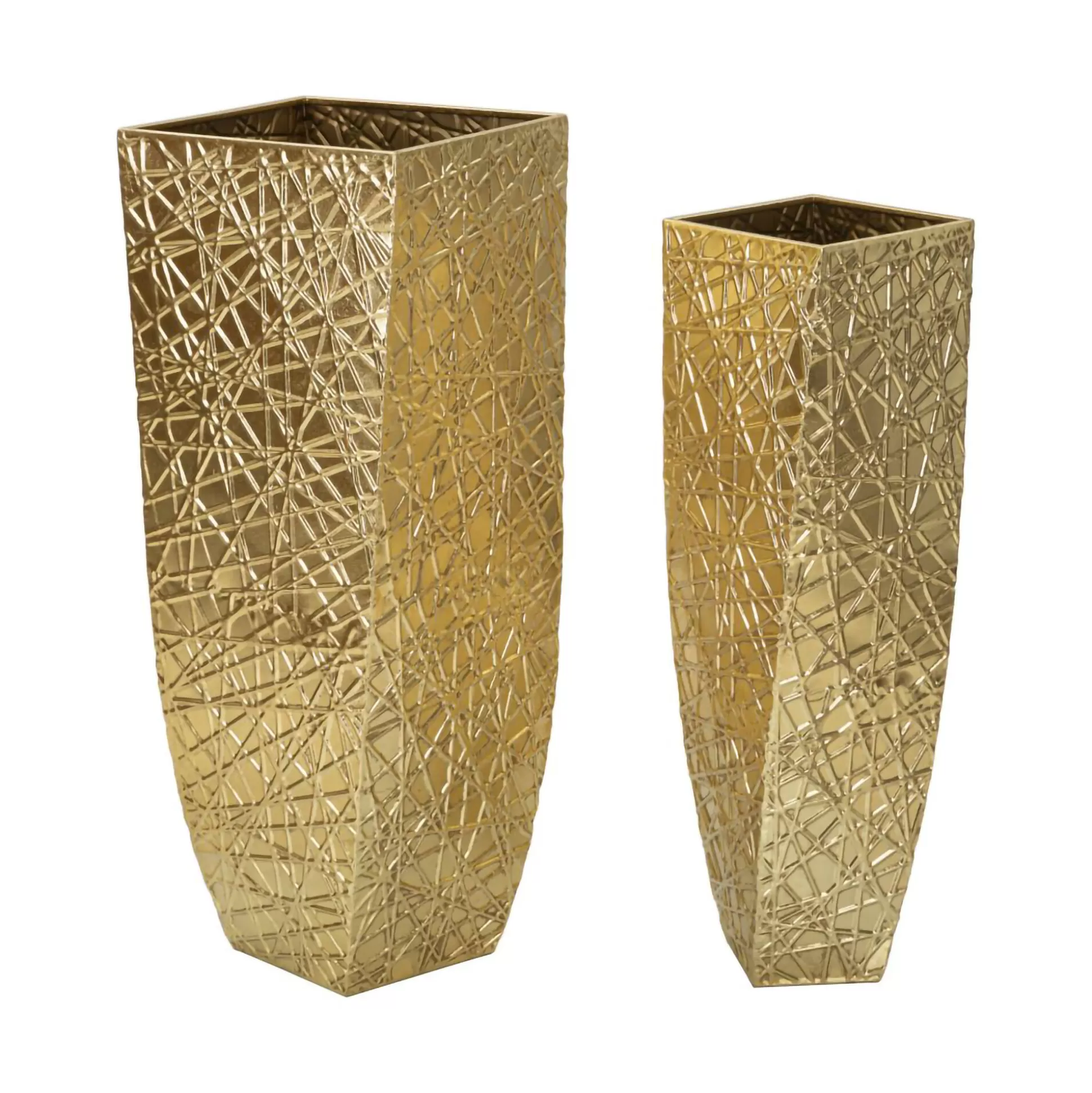 Dmora Oggettistica<Set di 2 vasi Ritaldi, 34x34 h90 cm,