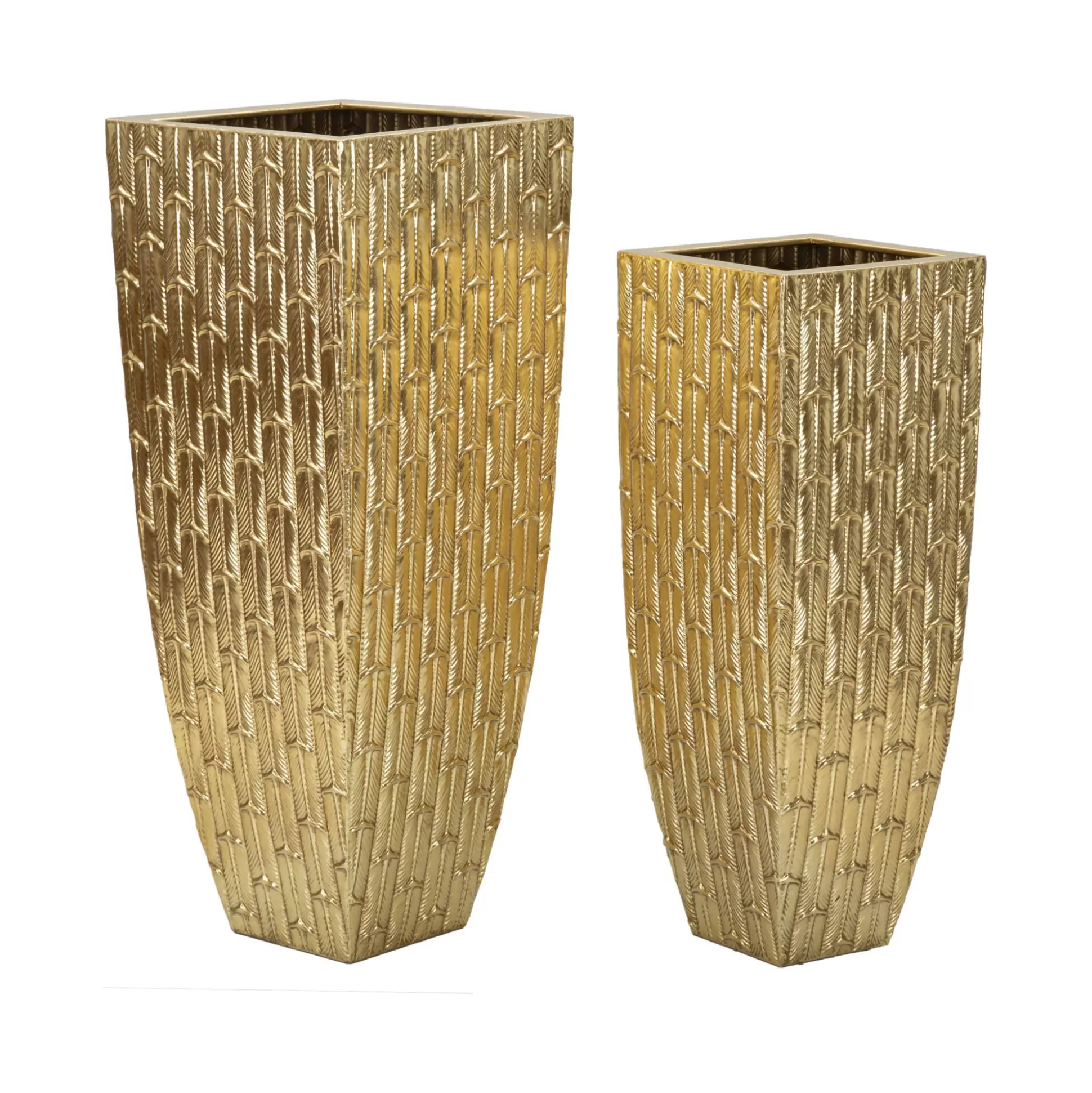 Dmora Oggettistica<Set di 2 vasi Tirreni, 40x40 h99 cm,
