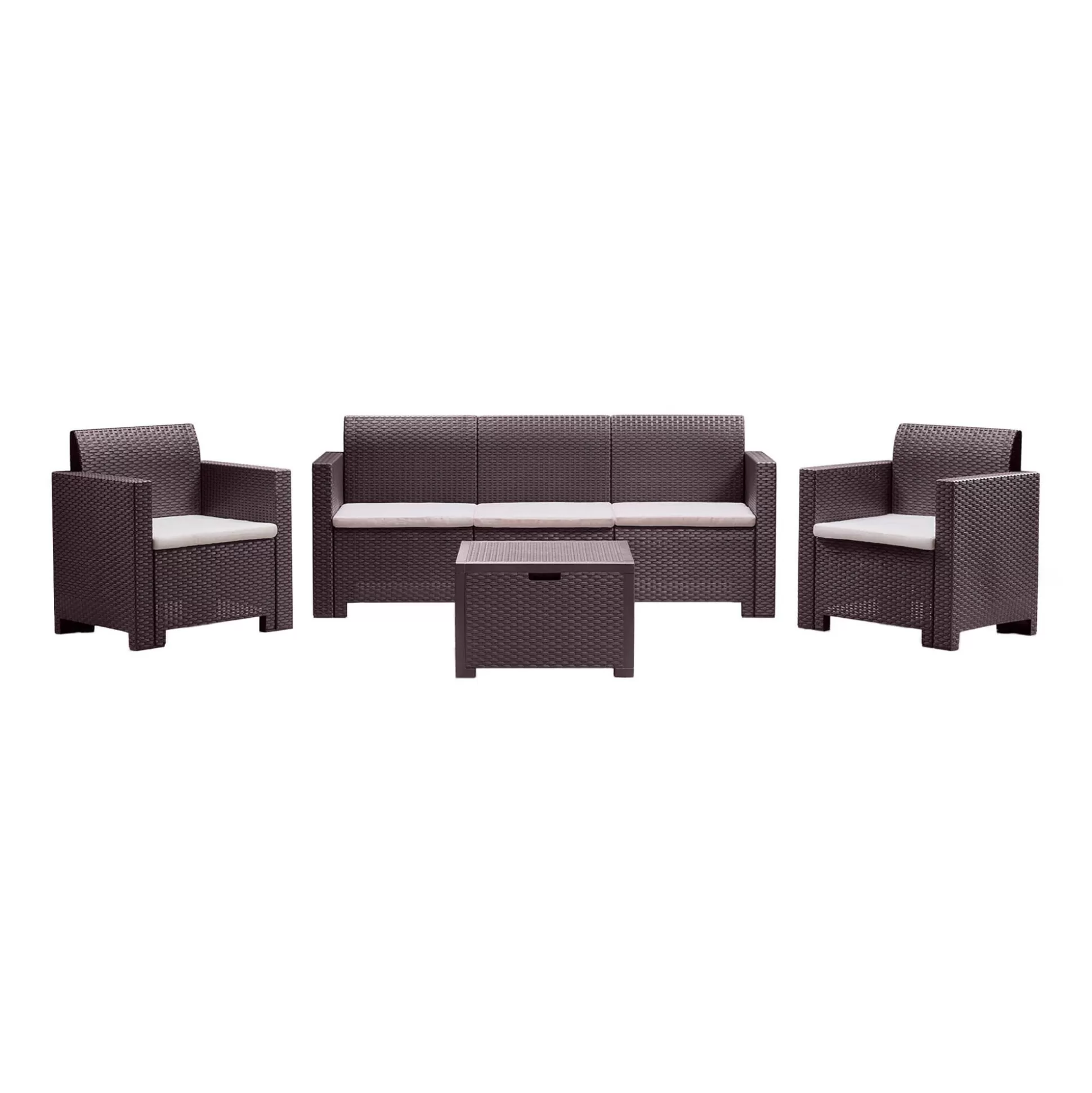 Dmora Set Da Esterno<Set salotto da esterno Admiral, 100% Made in Italy,