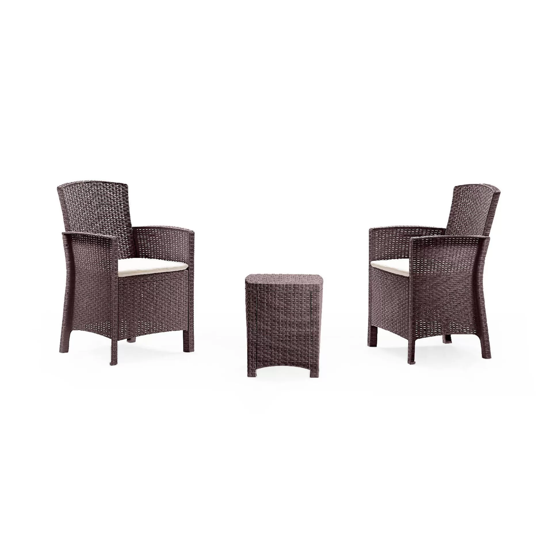 Dmora Set Da Esterno<Set salotto da esterno Armin, 100% Made in Italy,