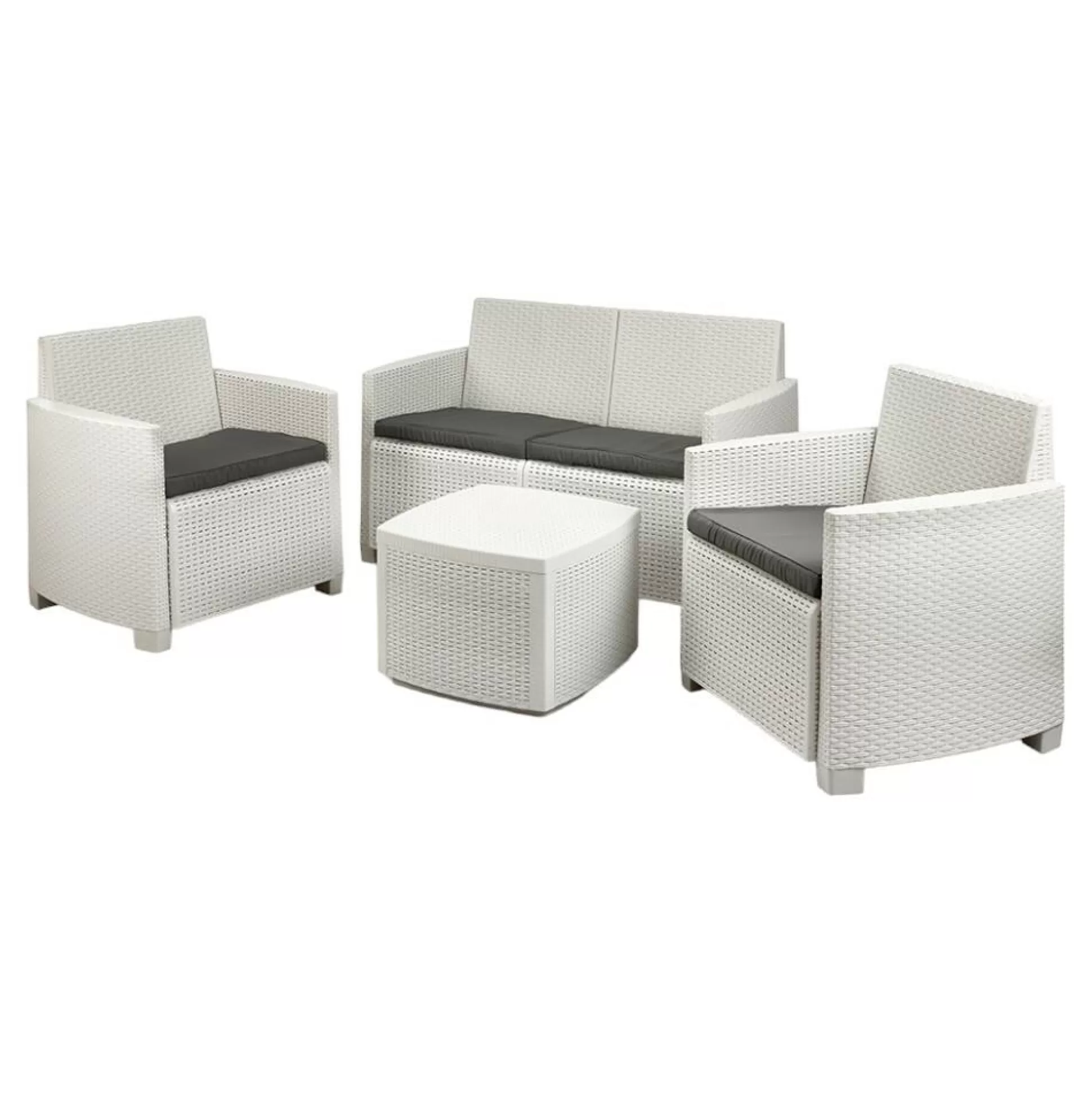 Dmora Set Da Esterno<Set salotto da esterno Bacco, 100% Made in Italy,