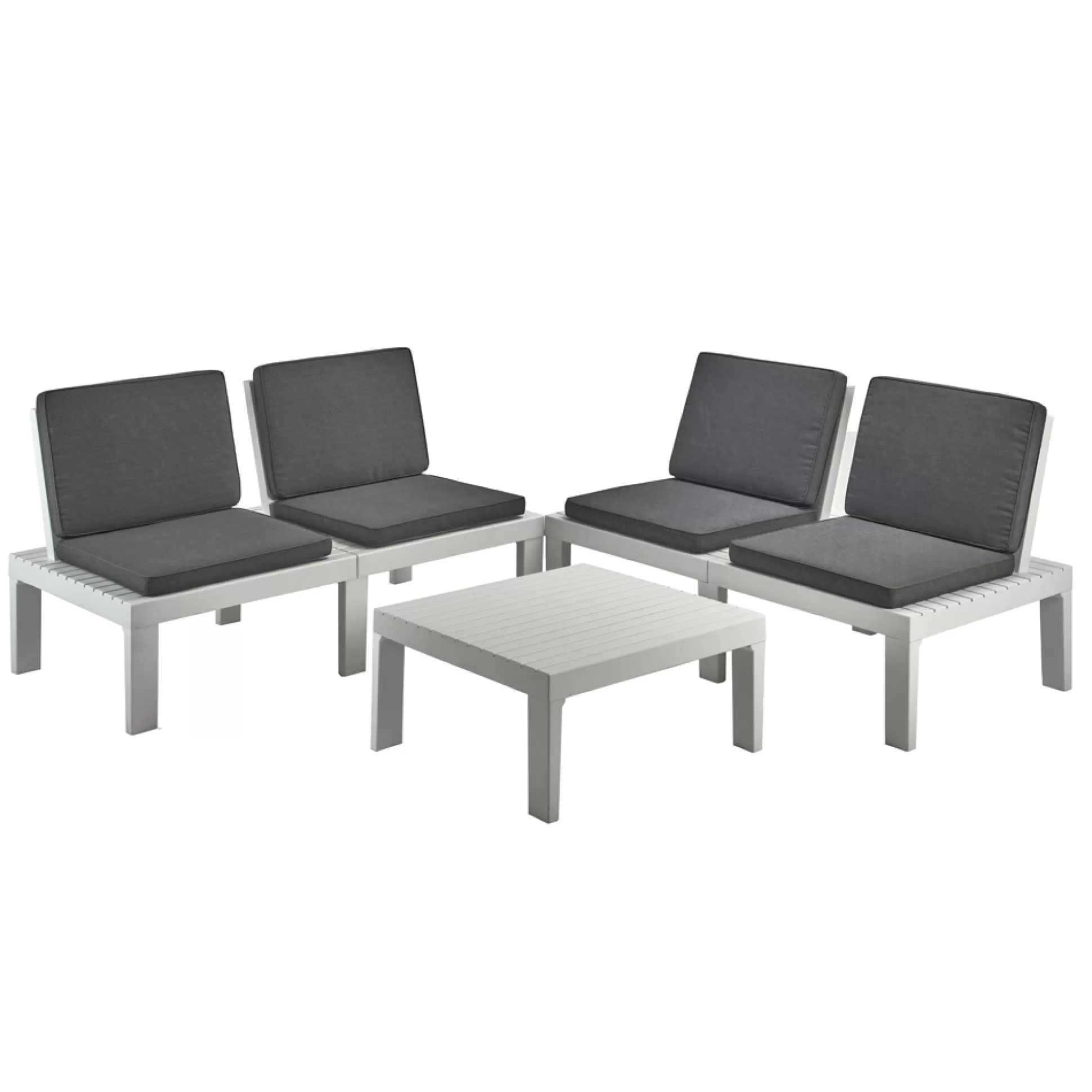 Dmora Set Da Esterno<Set salotto da esterno Ermes, 100% Made in Italy,