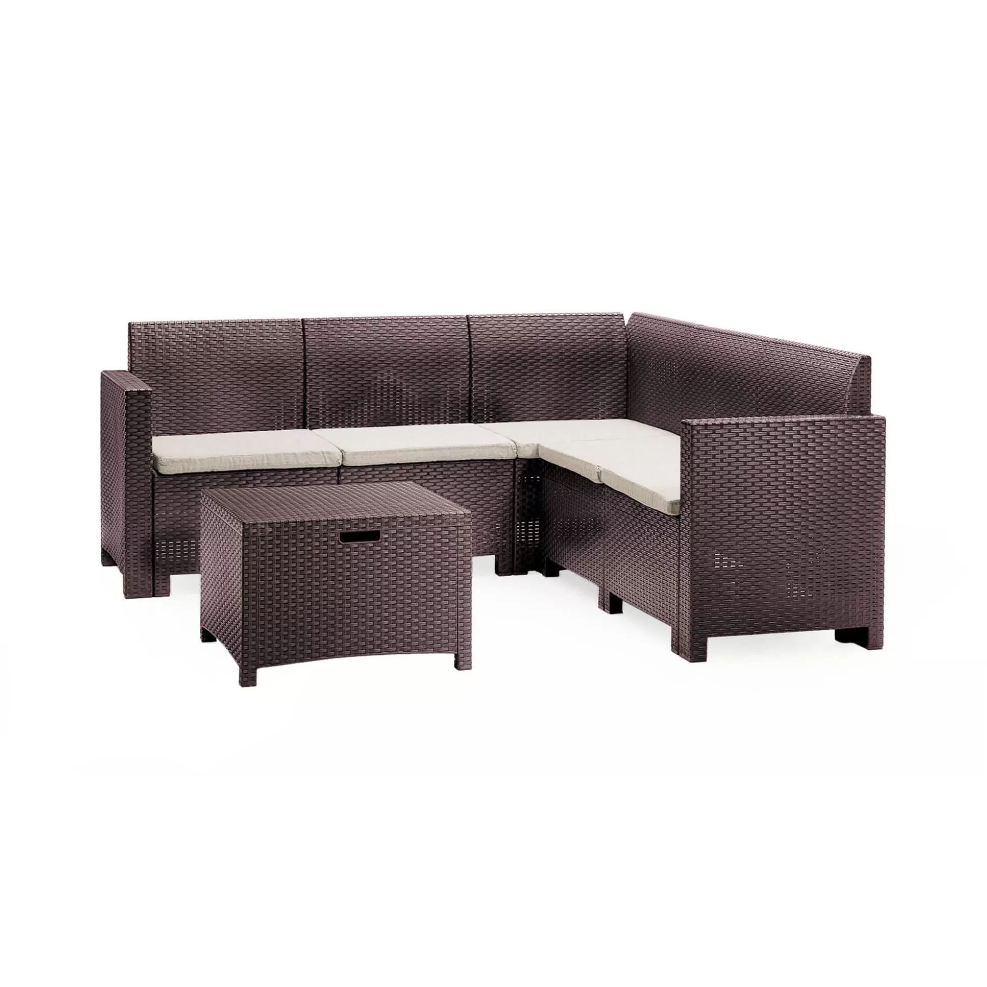 Dmora Set Da Esterno<Set salotto da esterno Somnus, 100% Made in Italy,