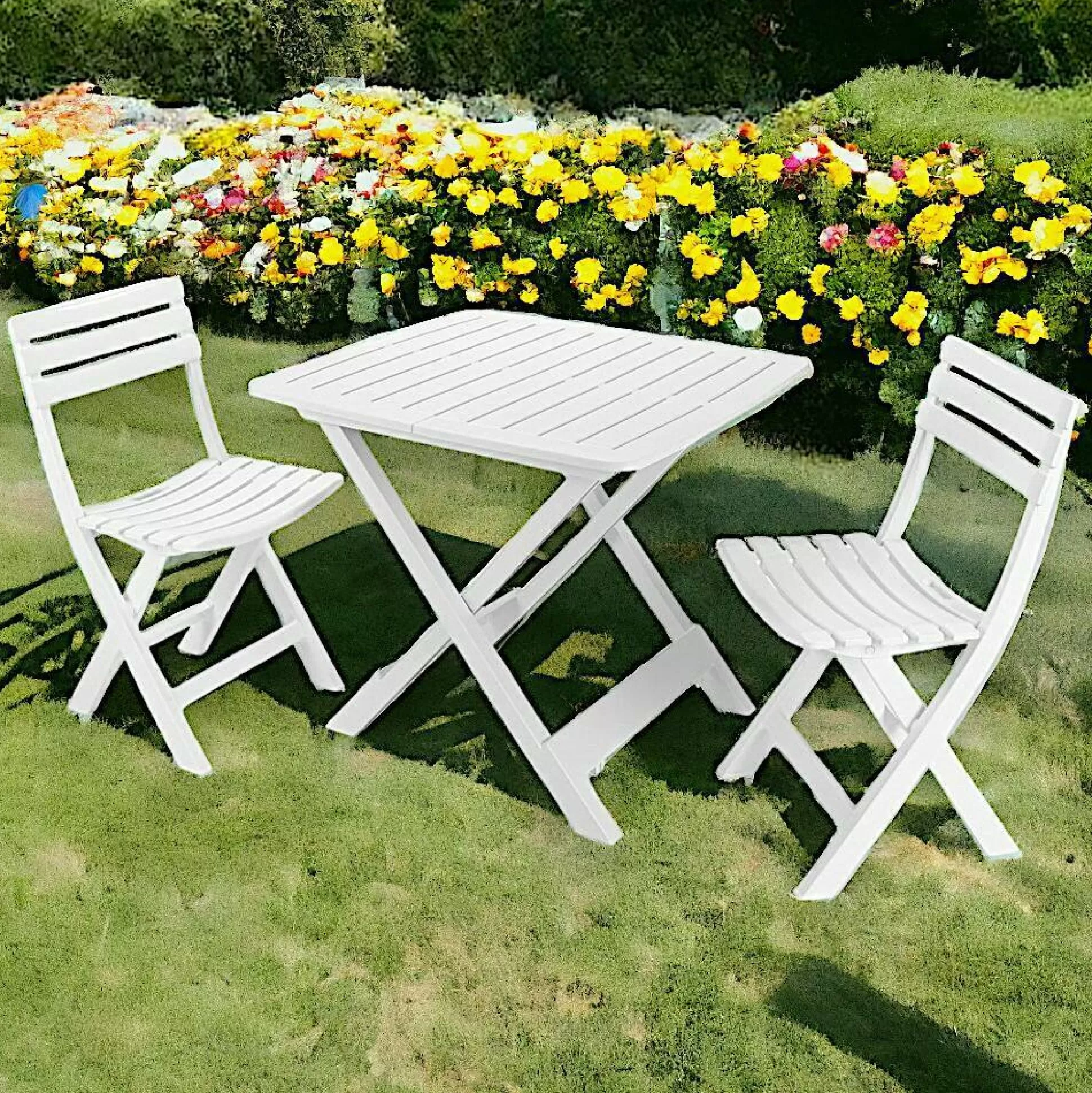 Dmora Set Da Esterno<Set salotto da esterno Viticuso, 100% Made in Italy,