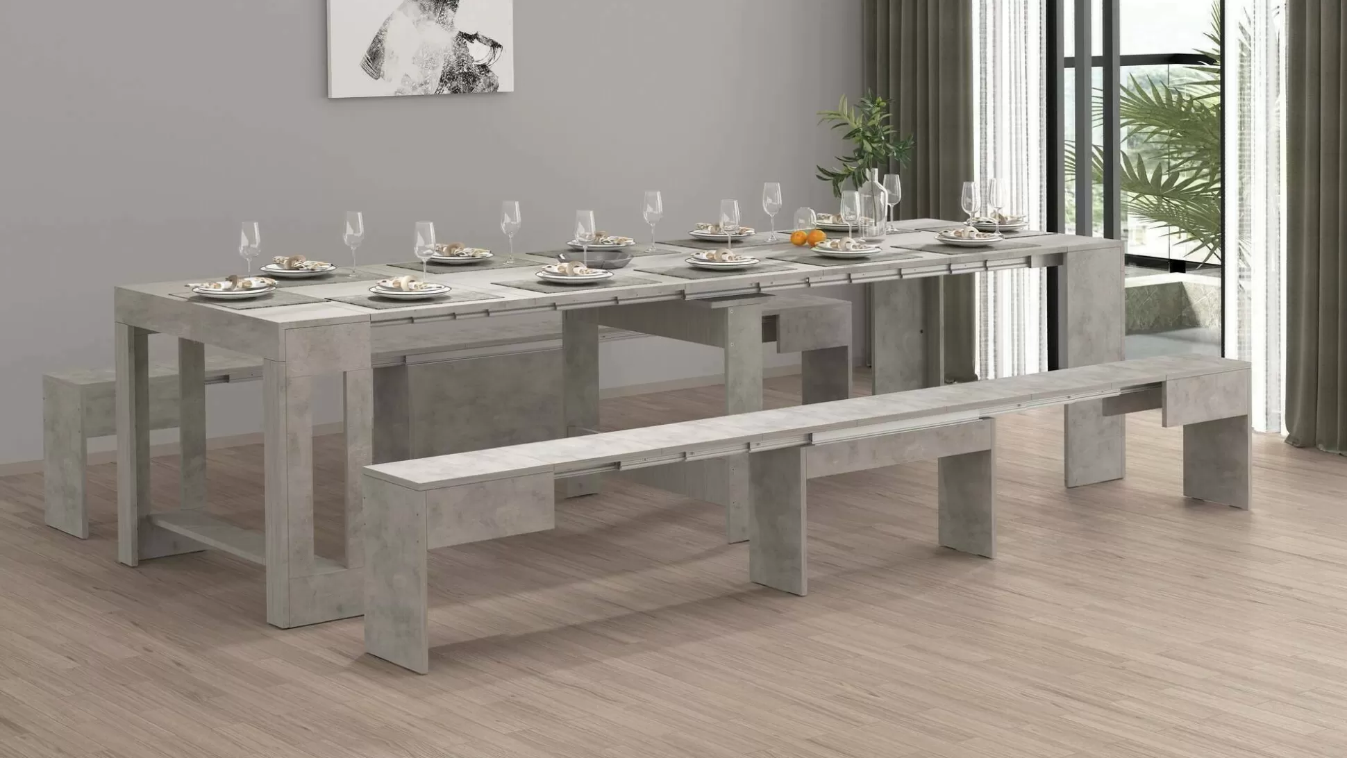 Dmora Set Tavolo E Sedie<Set tavolo e sedie Dadamoni, 66x25h45 cm,
