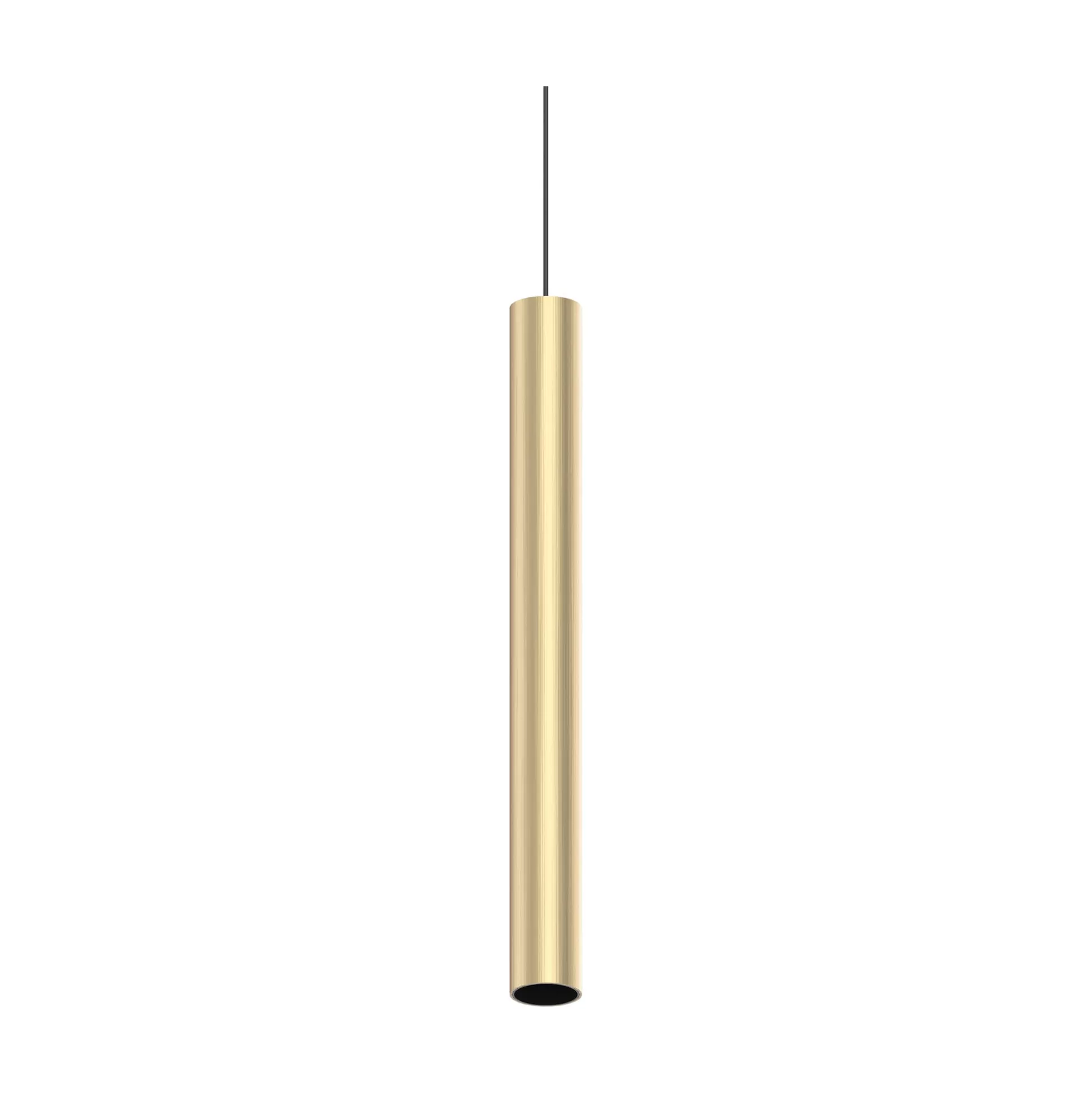 Dmora Sistemi Luce Binari<Sistema luce binario EGO PENDANT TUBE 12W 3000K ON-OFF GD, 19 x 4 x h55 cm,