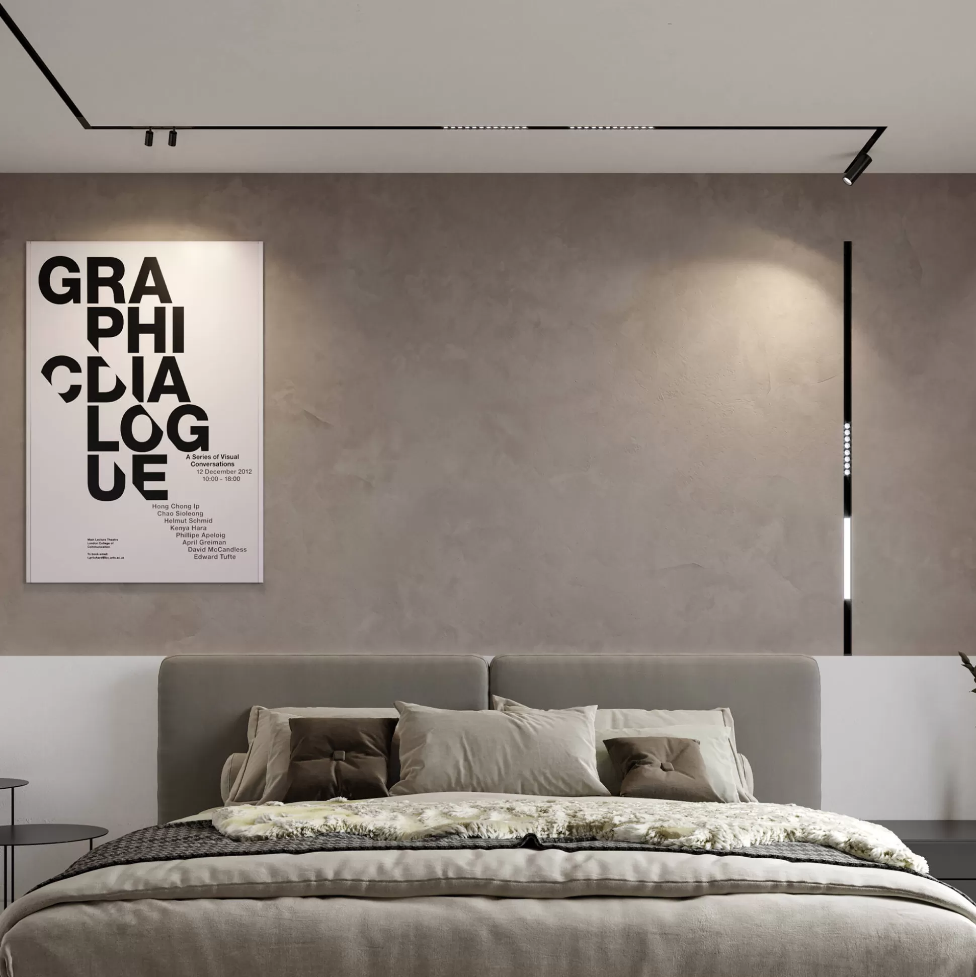 Dmora Sistemi Luce Binari<Sistema luce binario EGO PROFILE RECESSED 1000 mm BK, 100 x 6 x h5 cm,