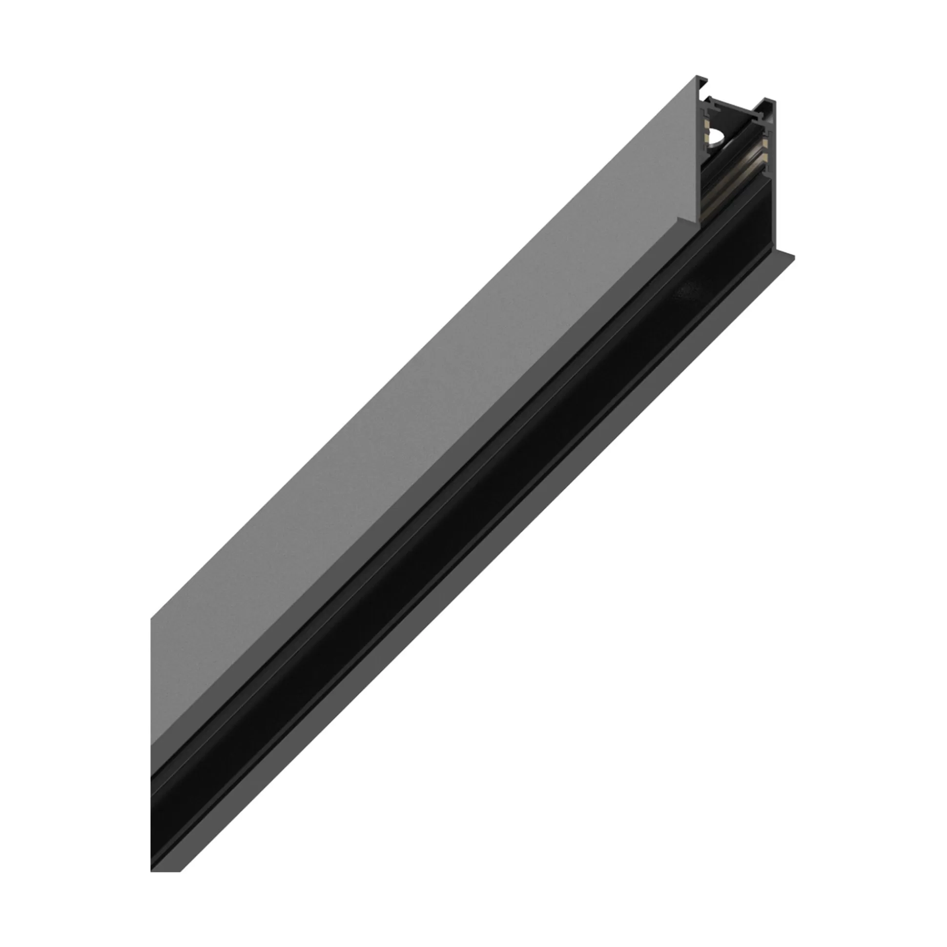 Dmora Sistemi Luce Binari<Sistema luce binario EGO PROFILE RECESSED EASY 2000 mm BK, 200 x 8 x h5 cm,
