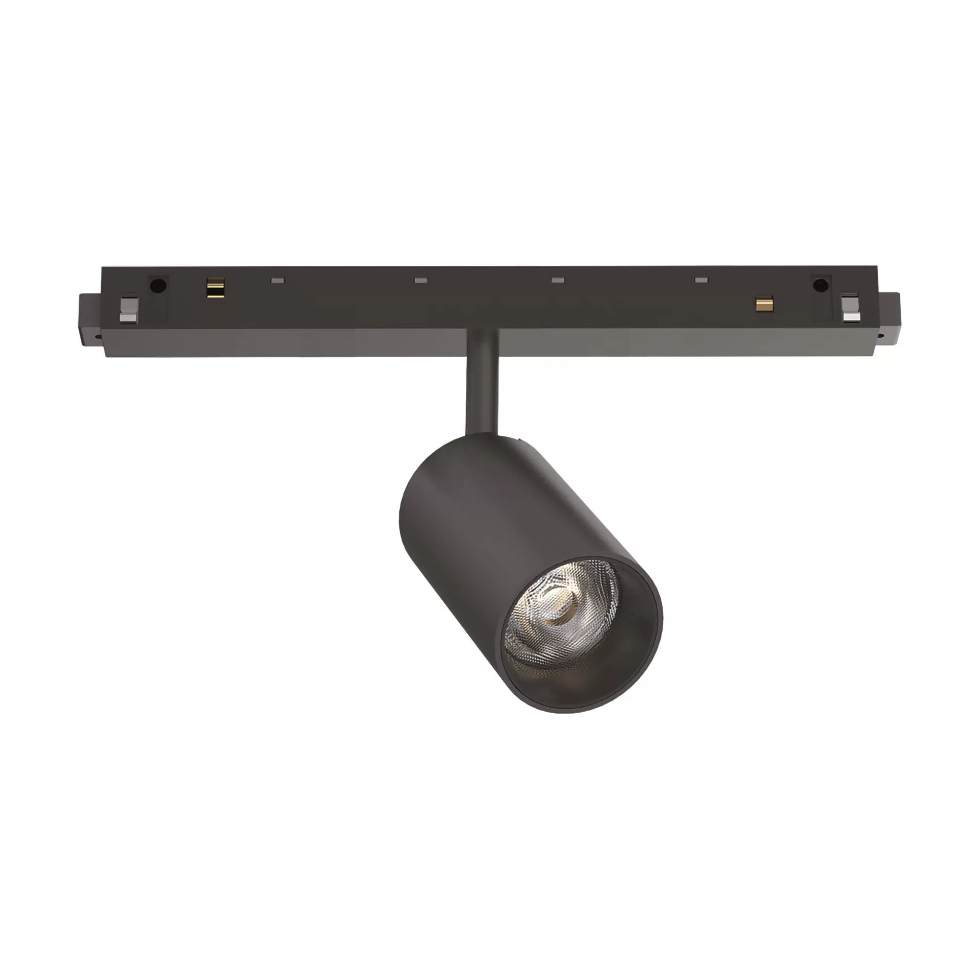 Dmora Sistemi Luce Binari<Sistema luce binario EGO TRACK SINGLE 08W 3000K ON-OFF BK, 19 x 4 x h13 cm,