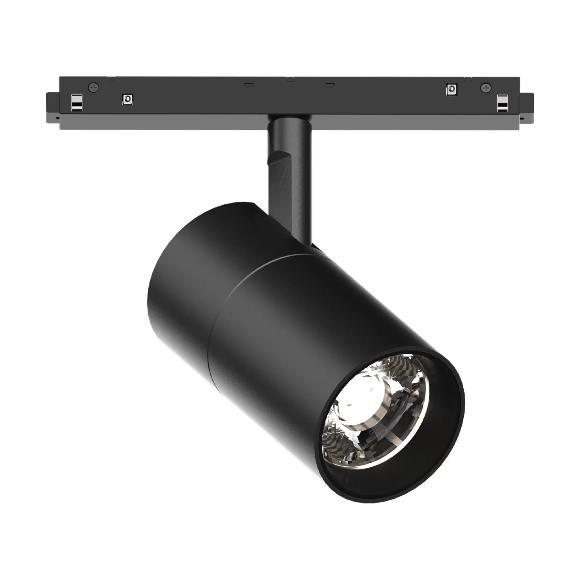 Dmora Sistemi Luce Binari<Sistema luce binario EGO TRACK SINGLE 26W 3000K ON-OFF BK, 19 x 7 x h19 cm,