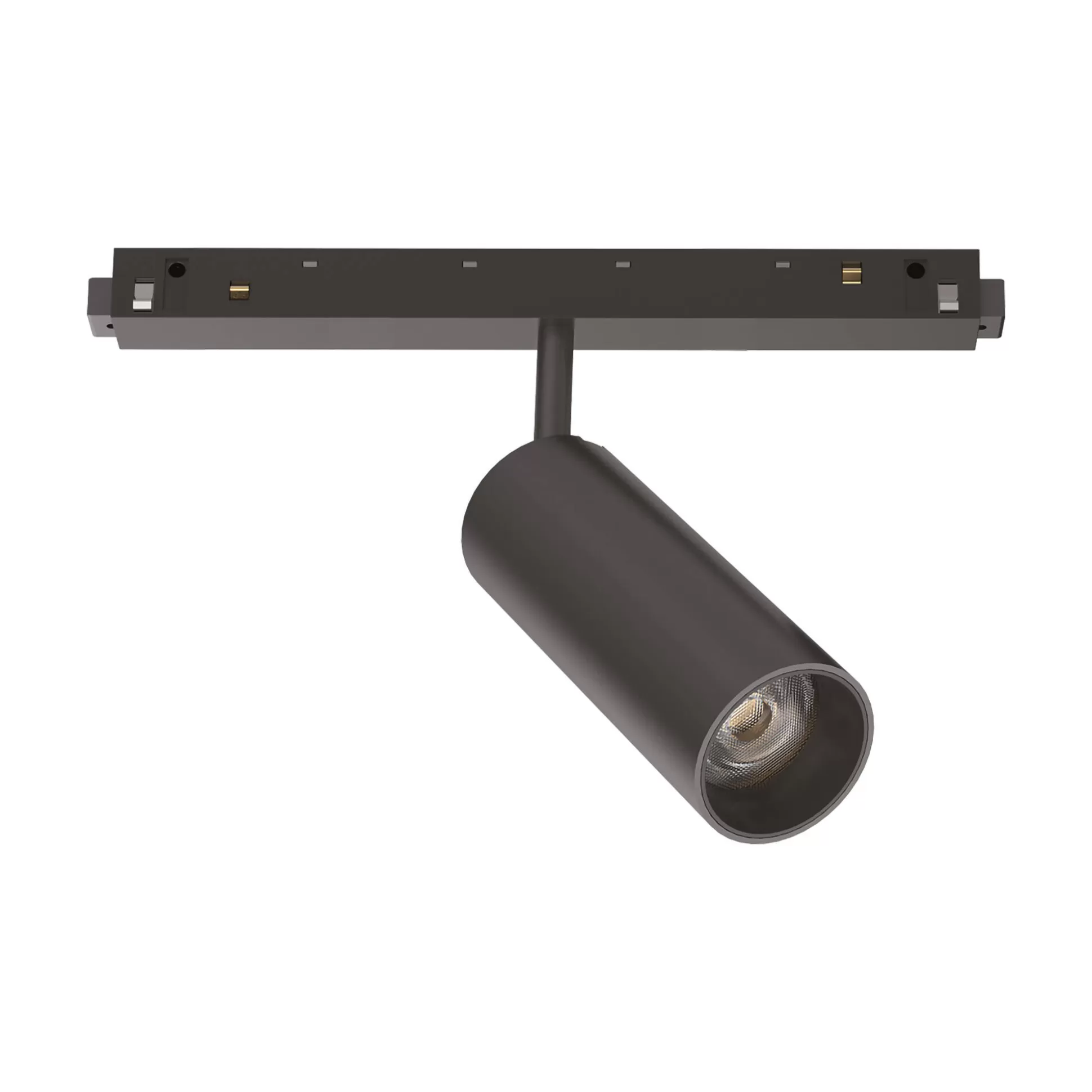 Dmora Sistemi Luce Binari<Sistema luce binario EGO TRACK SINGLE 12W 4000K ON-OFF BK, 19 x 4 x h16 cm,