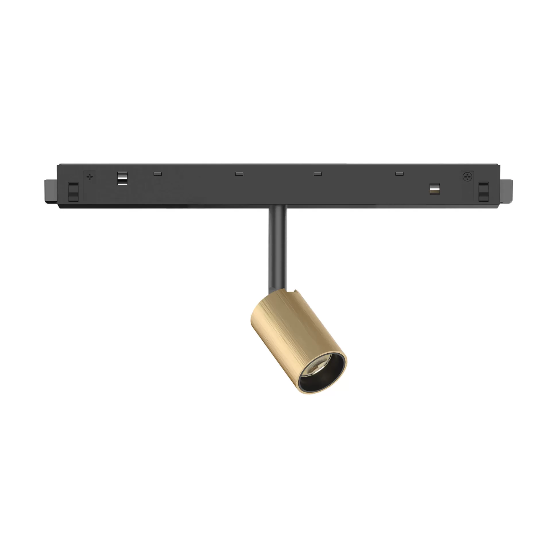 Dmora Sistemi Luce Binari<Sistema luce binario EGO TRACK SINGLE 03W 3000K ON-OFF GD, 19 x 3 x h10 cm,