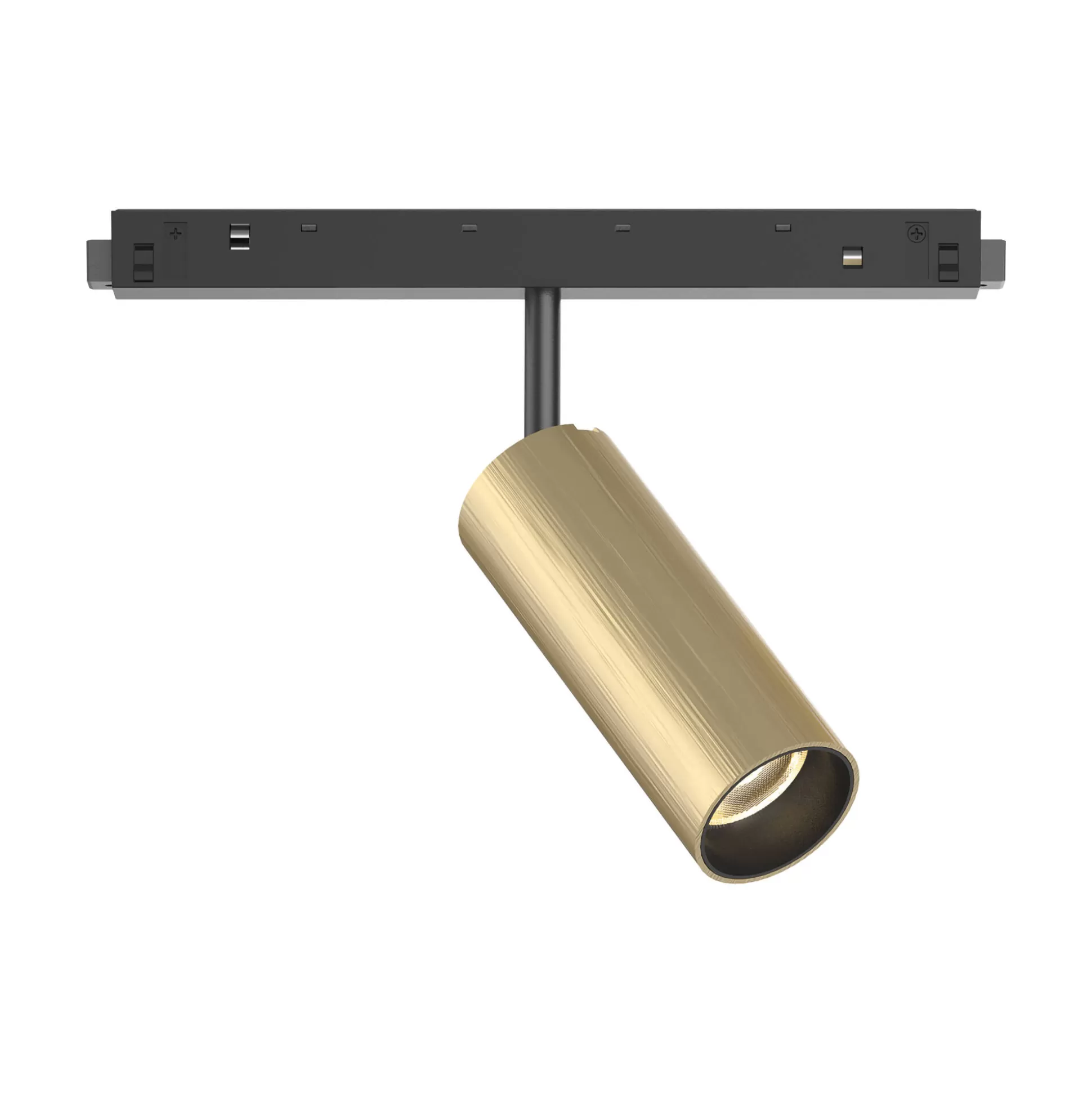 Dmora Sistemi Luce Binari<Sistema luce binario EGO TRACK SINGLE 12W 3000K ON-OFF GD, 19 x 4 x h16 cm,